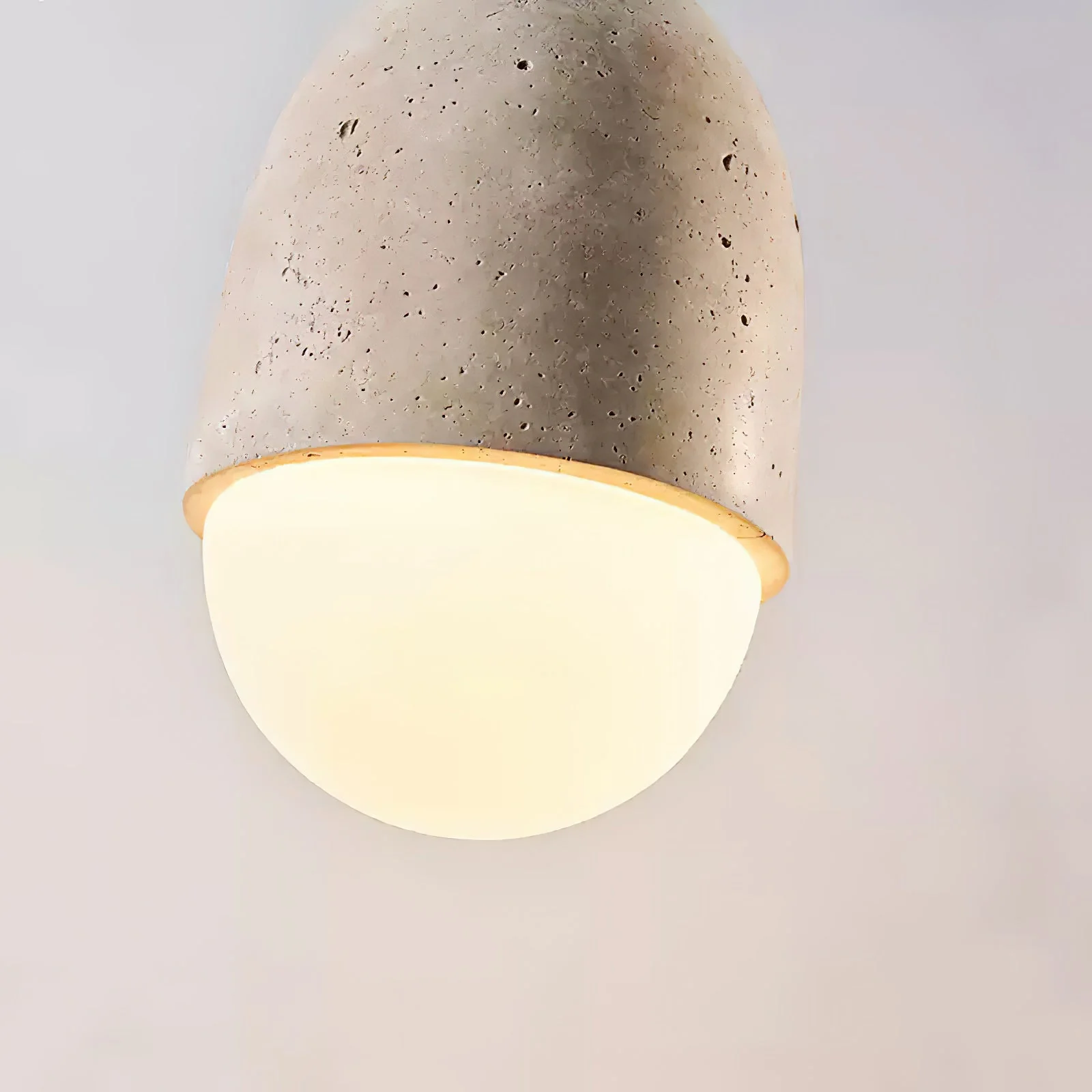 Cocina Wabi-Sabi Travertine Pendant Light - Image 15
