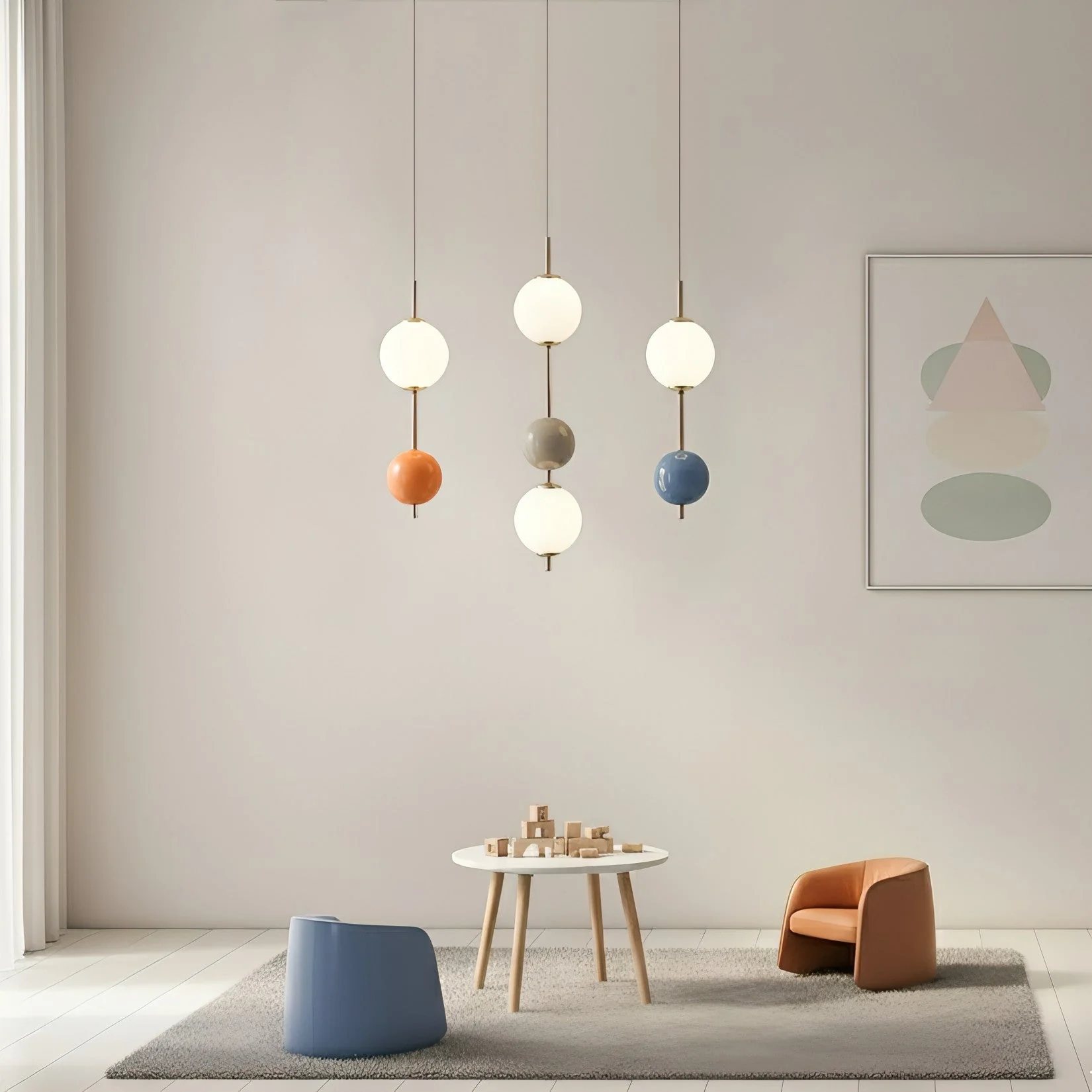 Colorful Modern Pendant Light - Image 2