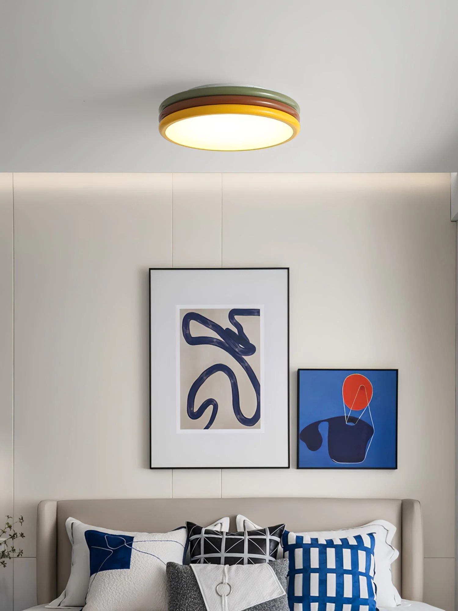 Comareth Unique Art Color Stack Ceiling Lamp - Image 11
