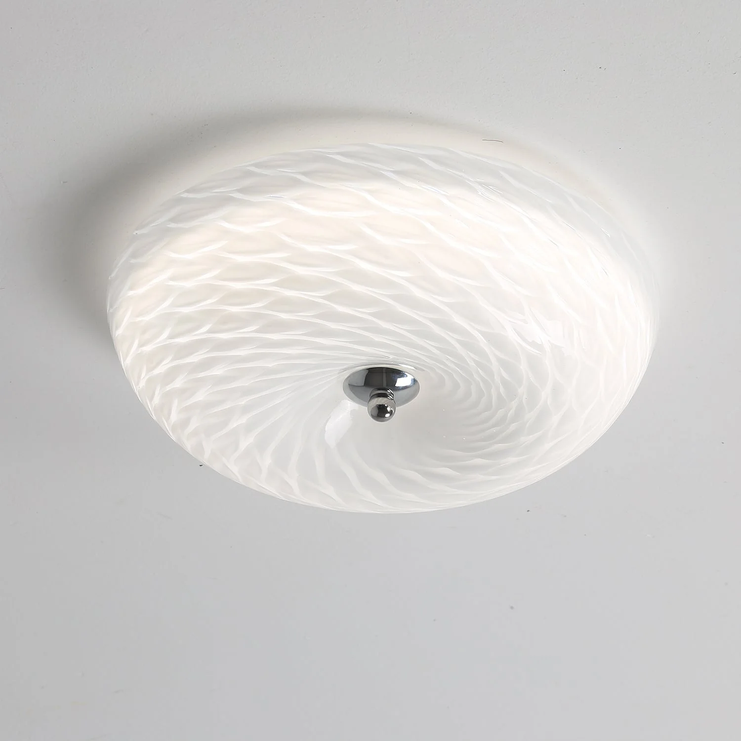 Comarion Modern Minimalist Art Glass Ceiling Light - Image 13
