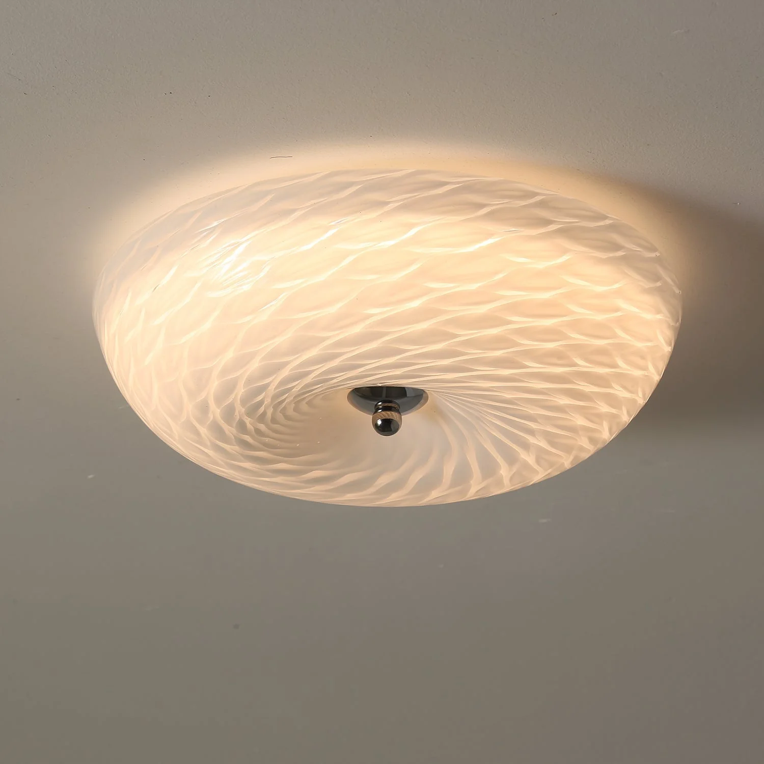Comarion Modern Minimalist Art Glass Ceiling Light - Image 14