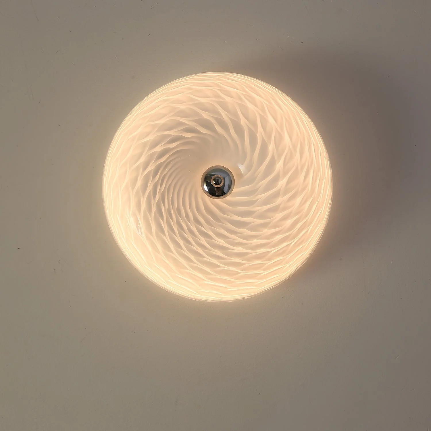 Comarion Modern Minimalist Art Glass Ceiling Light - Image 16