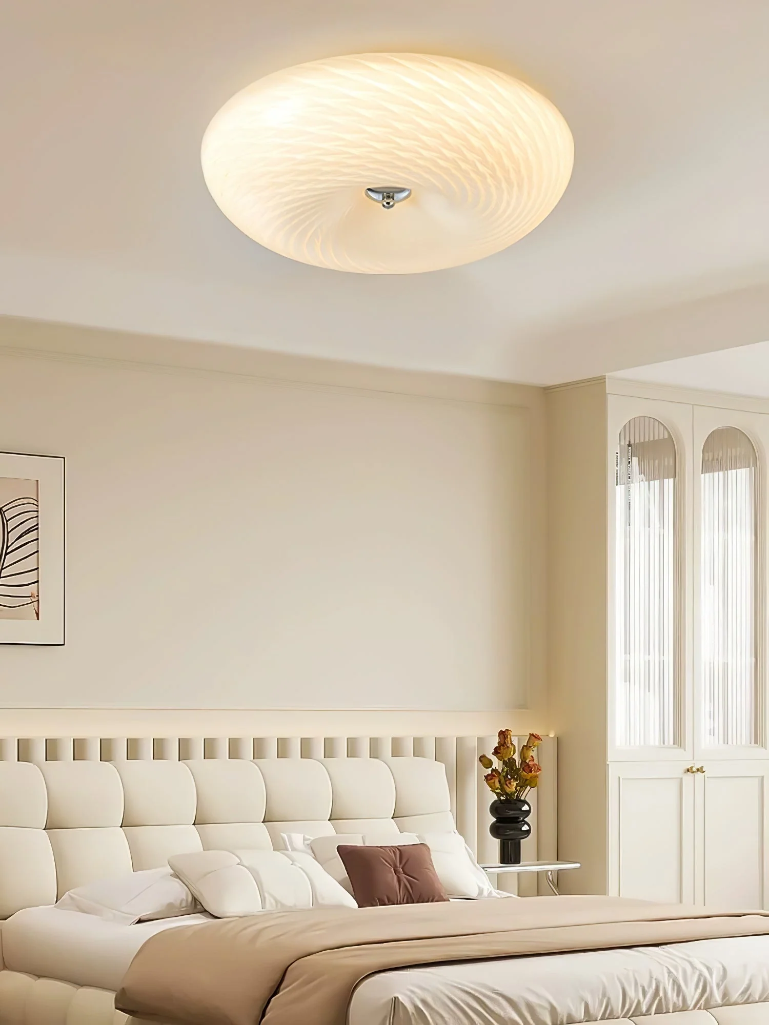 Comarion Modern Minimalist Art Glass Ceiling Light - Image 20
