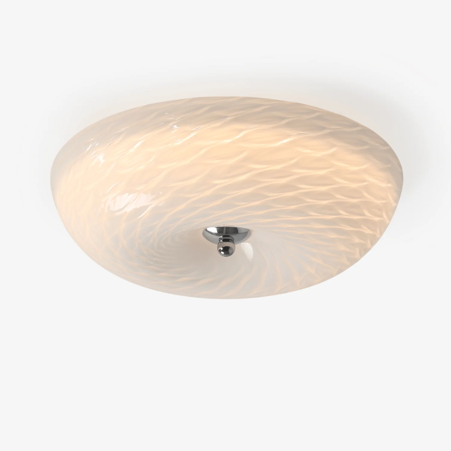 Comarion Modern Minimalist Art Glass Ceiling Light - Image 3