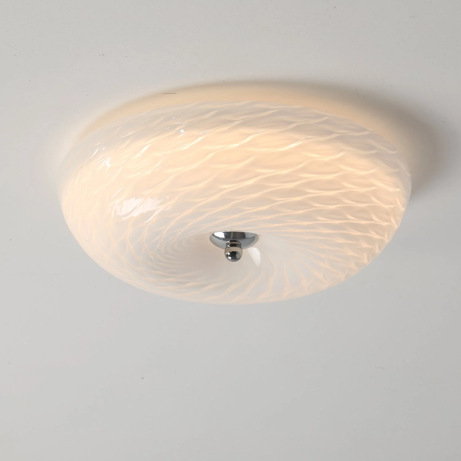 Comarion Modern Minimalist Art Glass Ceiling Light - Image 5