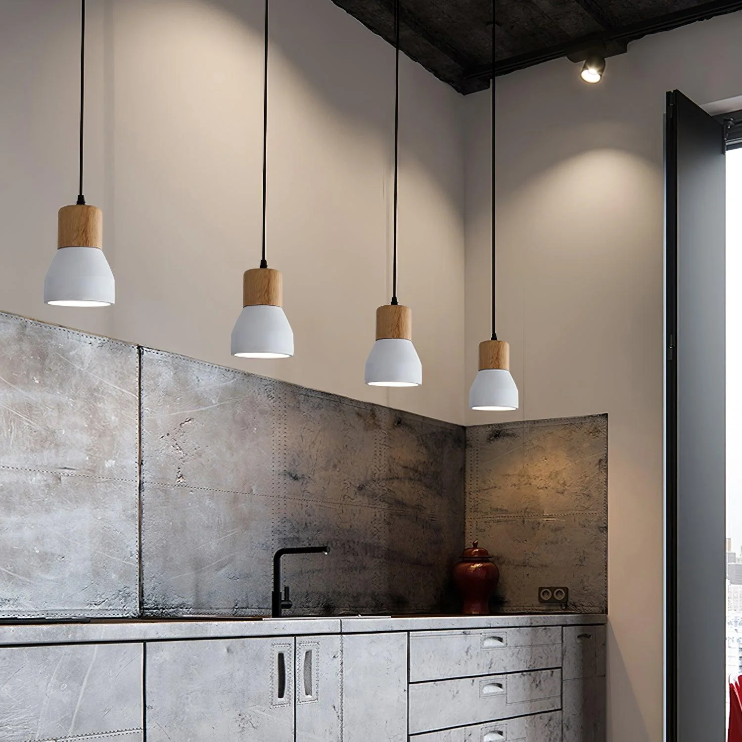 Concretis Industrial Cement Pendant Light - Image 12