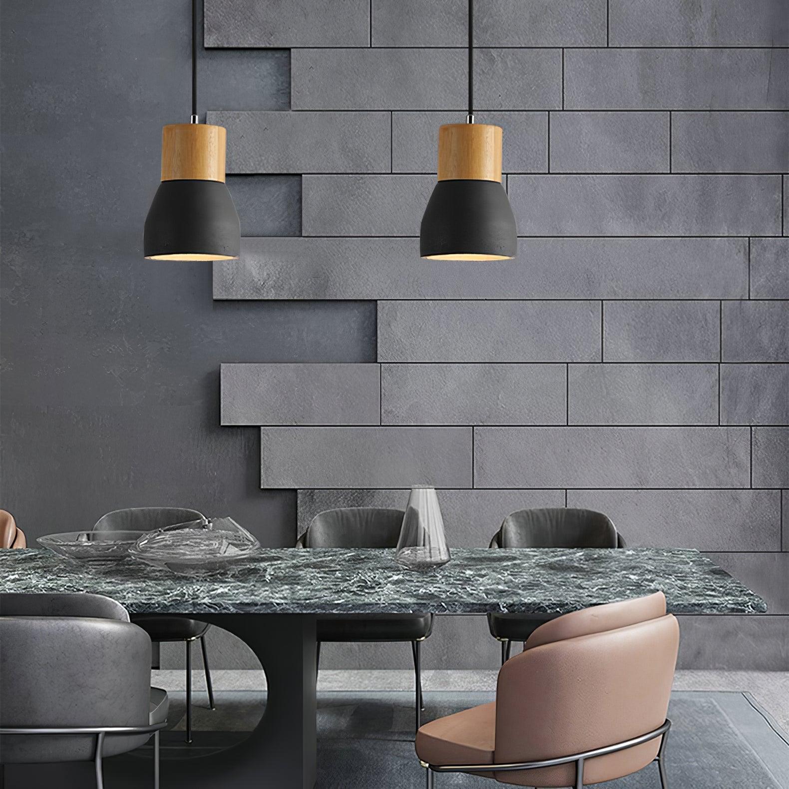Concretis Industrial Cement Pendant Light - Image 33