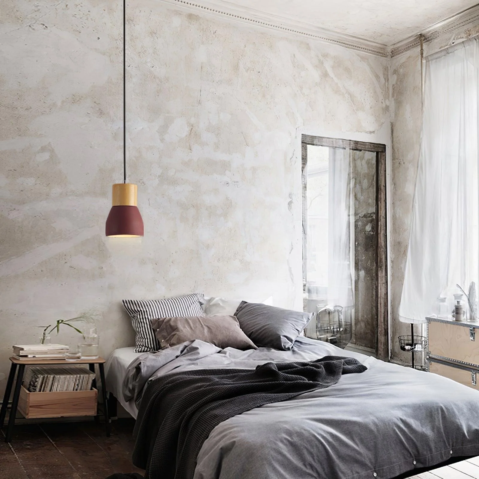 Concretis Industrial Cement Pendant Light - Image 36