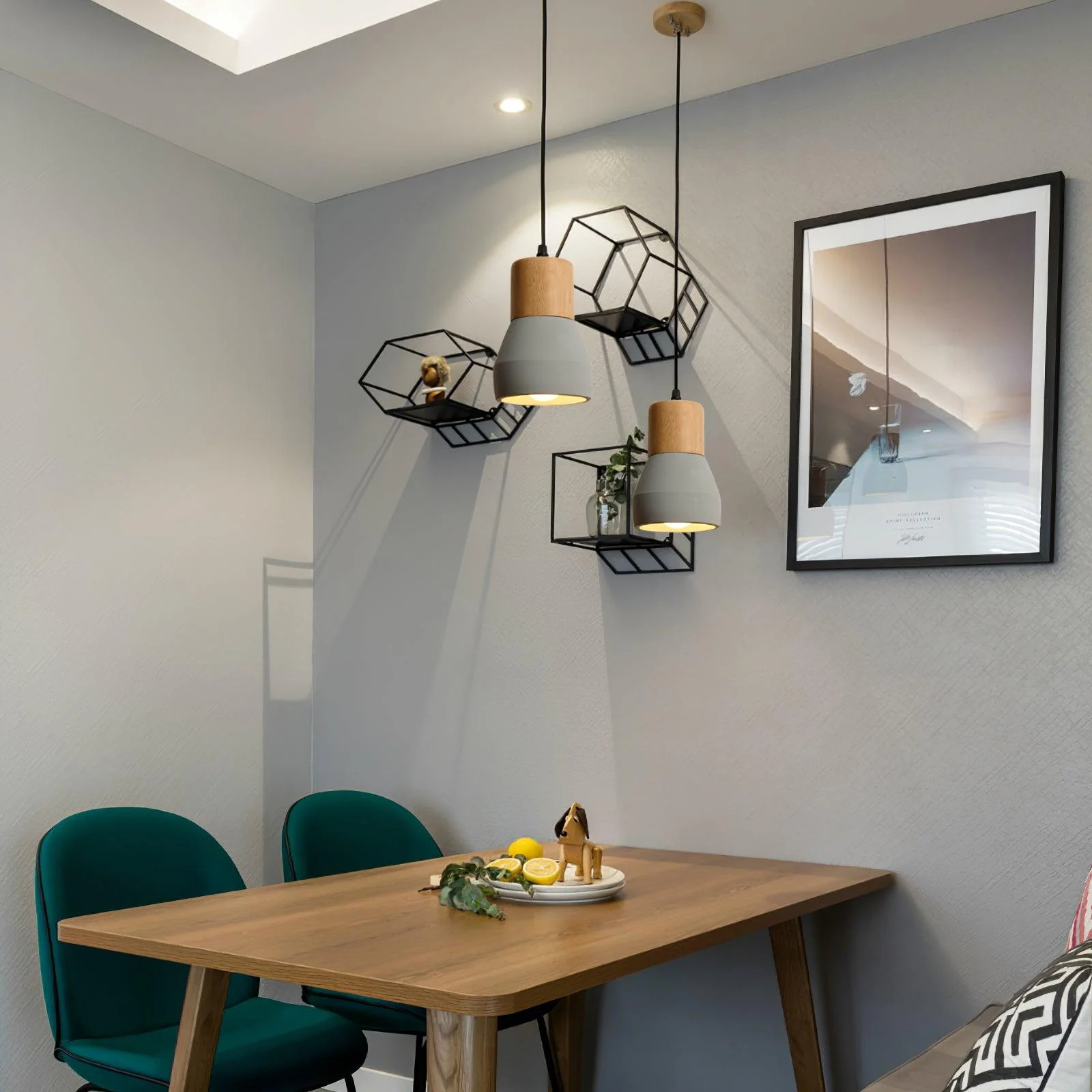 Concretis Industrial Cement Pendant Light - Image 37