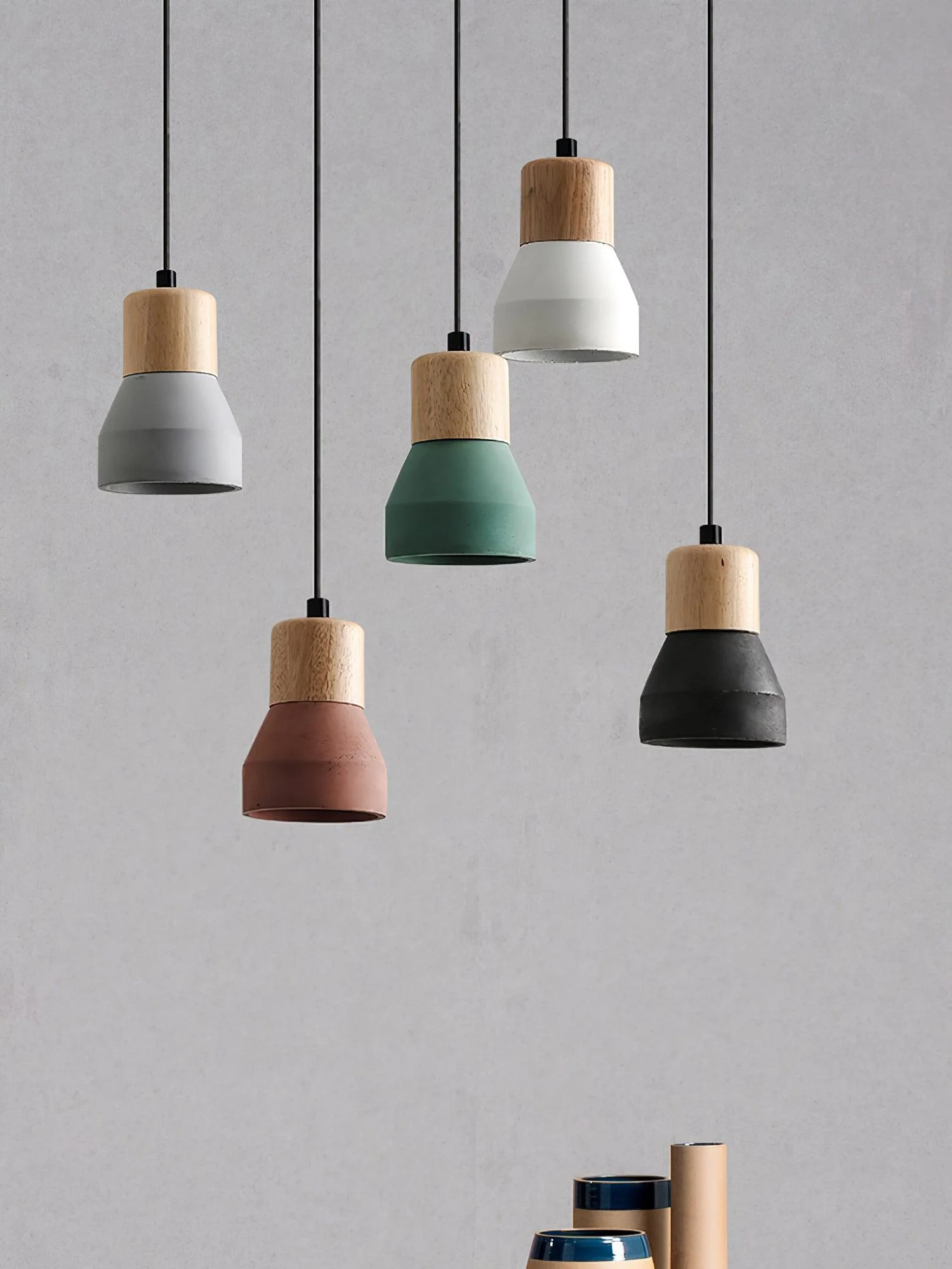 Concretis Industrial Cement Pendant Light - Image 6