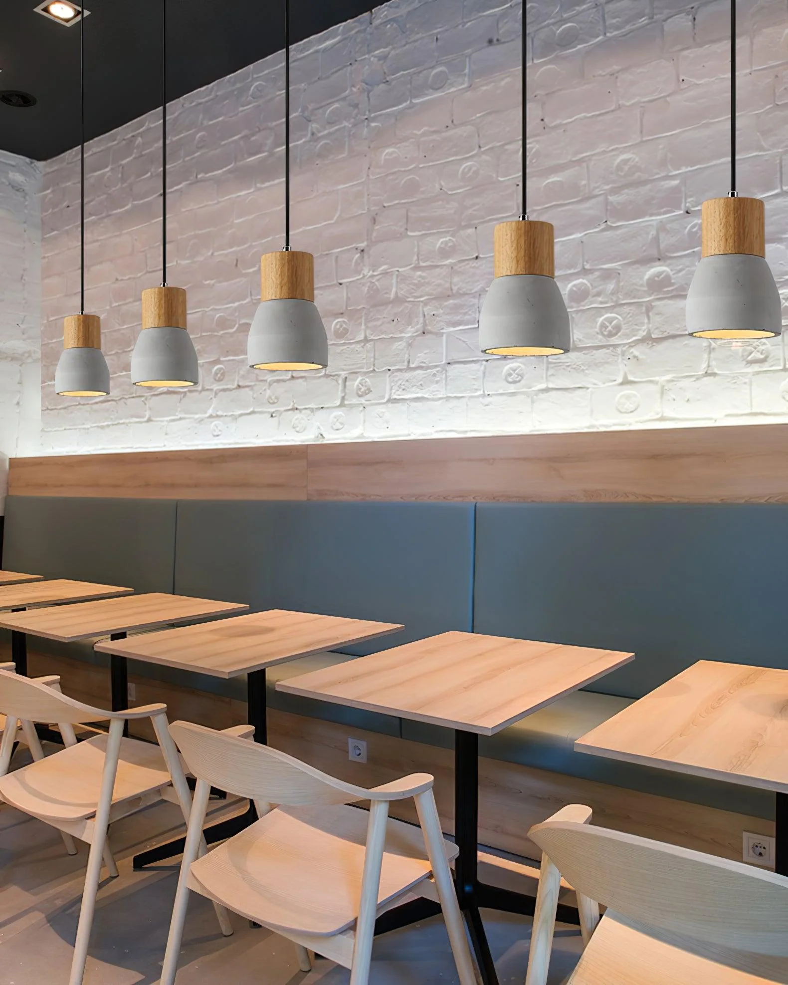 Concretis Industrial Cement Pendant Light - Image 8