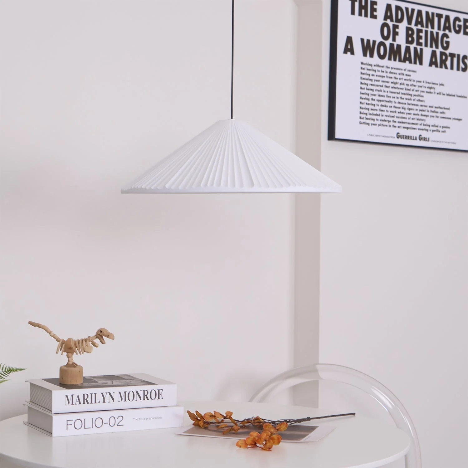 Cone Hat Resin Pendant Lamp - Image 22