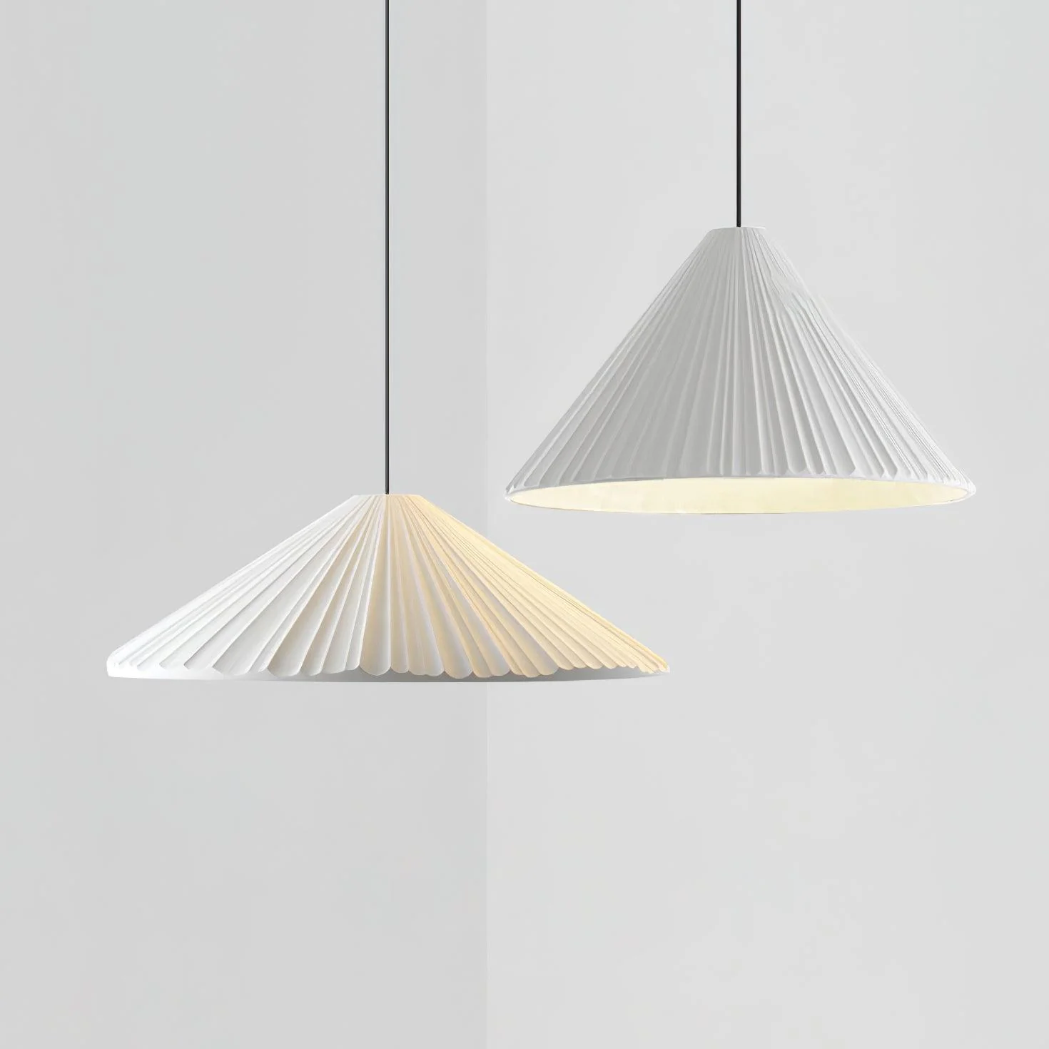 Cone Hat Resin Pendant Lamp - Image 38