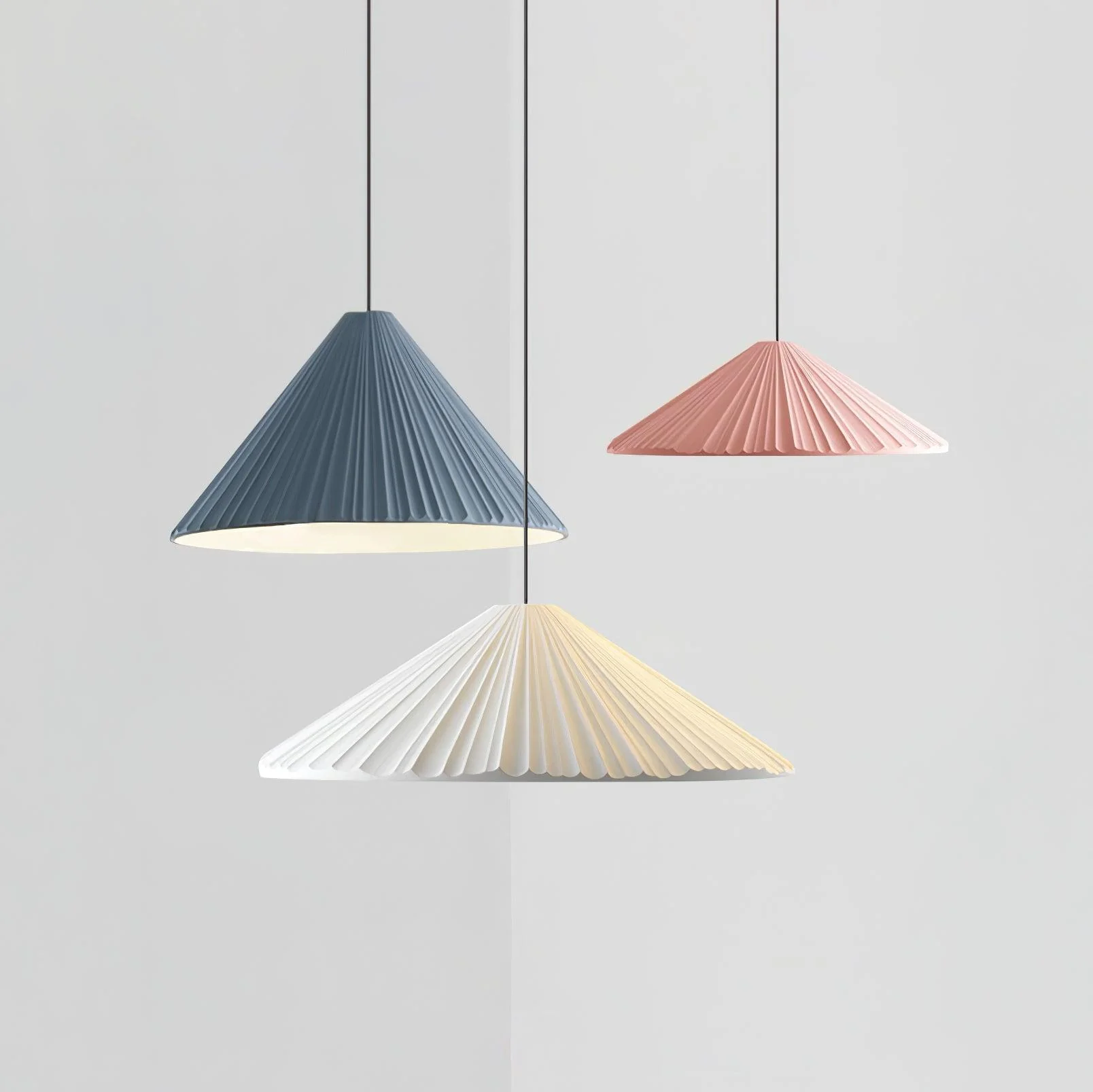 Cone Hat Resin Pendant Lamp - Image 9