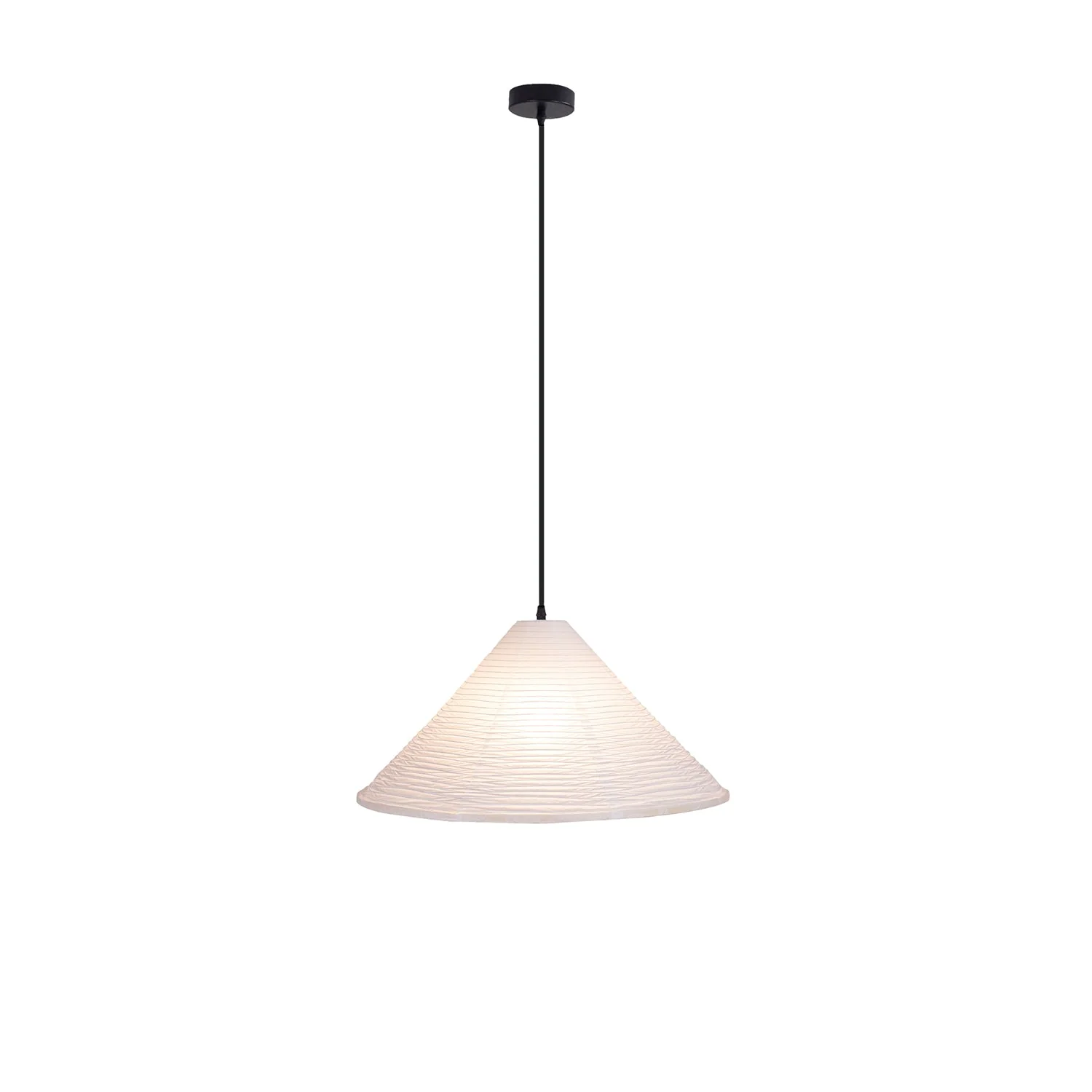 Conic Paper Pyramid Pendant Lamp - Image 38