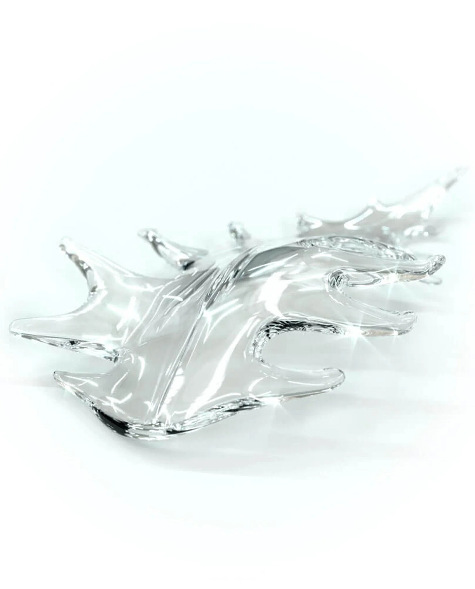 Cosolion Bird Amber Clear Glass Chandelier - Image 15