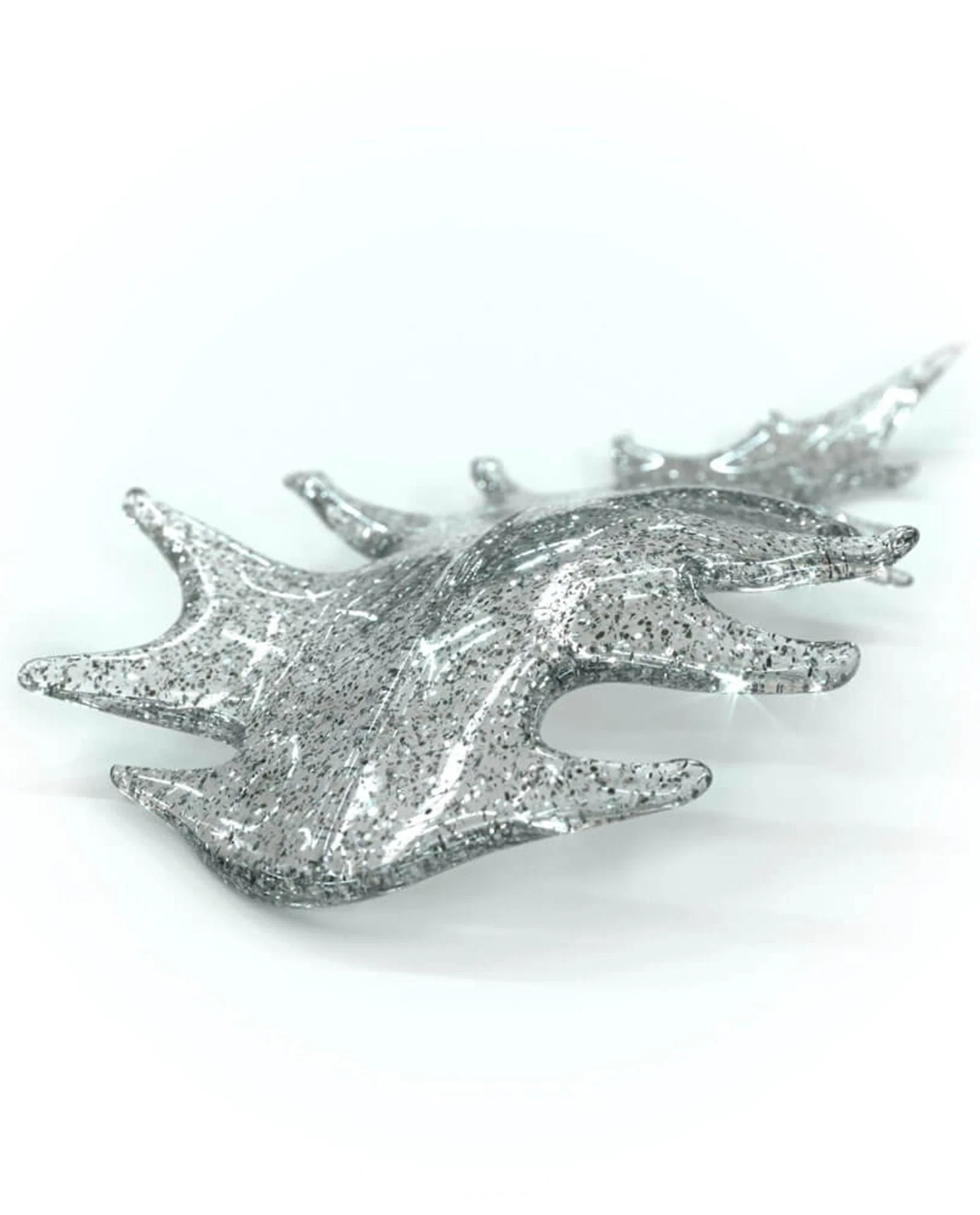 Cosolion Bird Amber Clear Glass Chandelier - Image 8