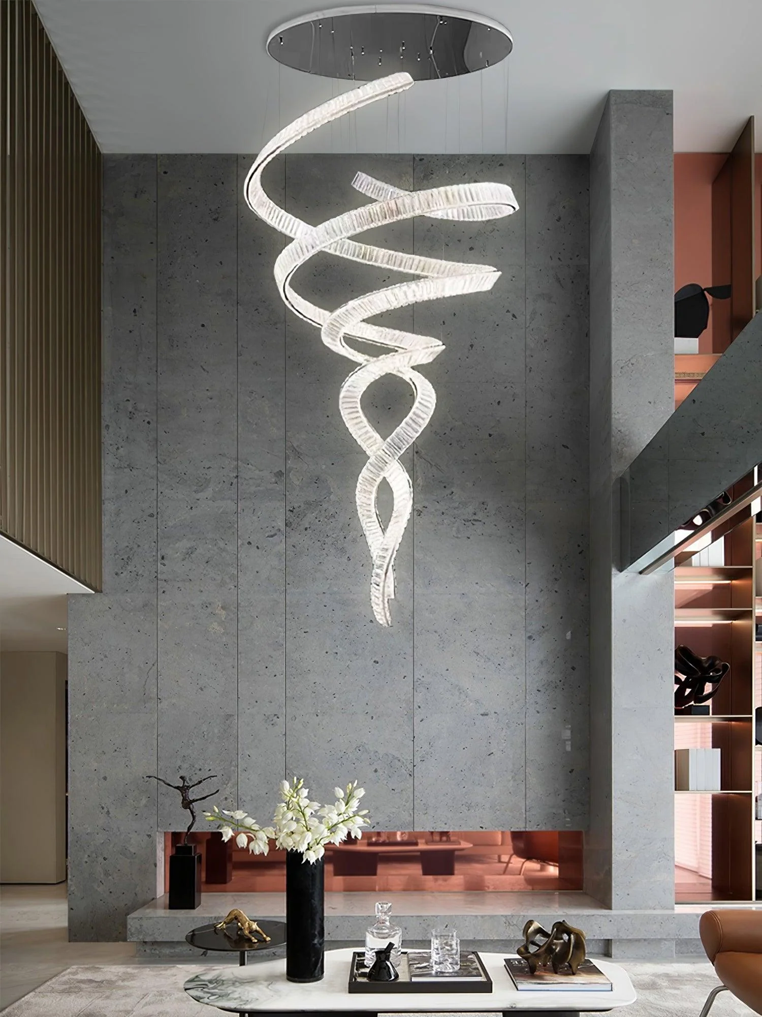 Cotalan Fluid Gold Pendant Light - Image 2