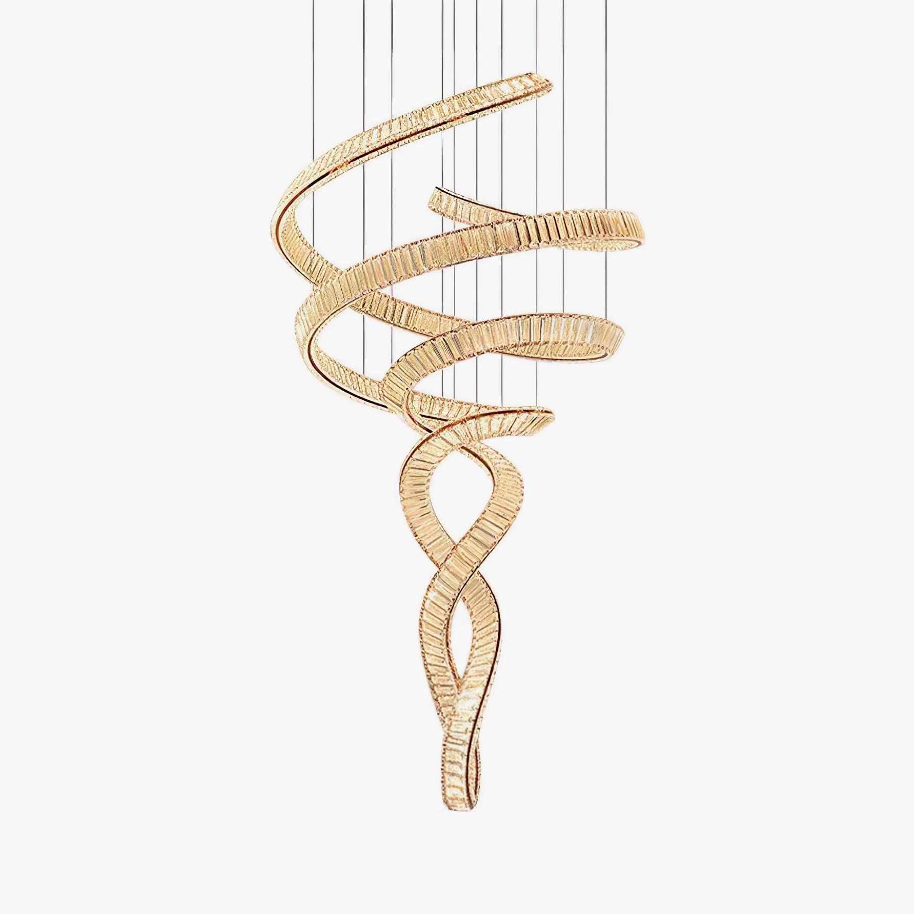 Cotalan Fluid Gold Pendant Light - Image 6