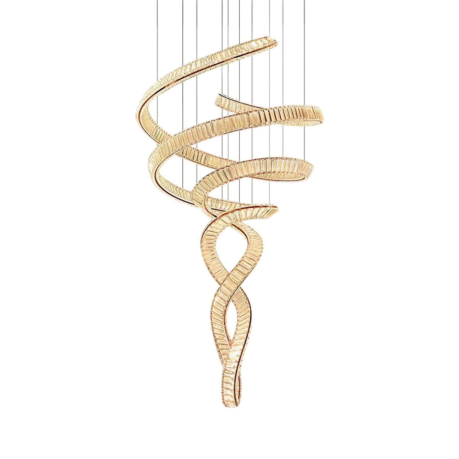 Cotalan Fluid Gold Pendant Light - Image 7