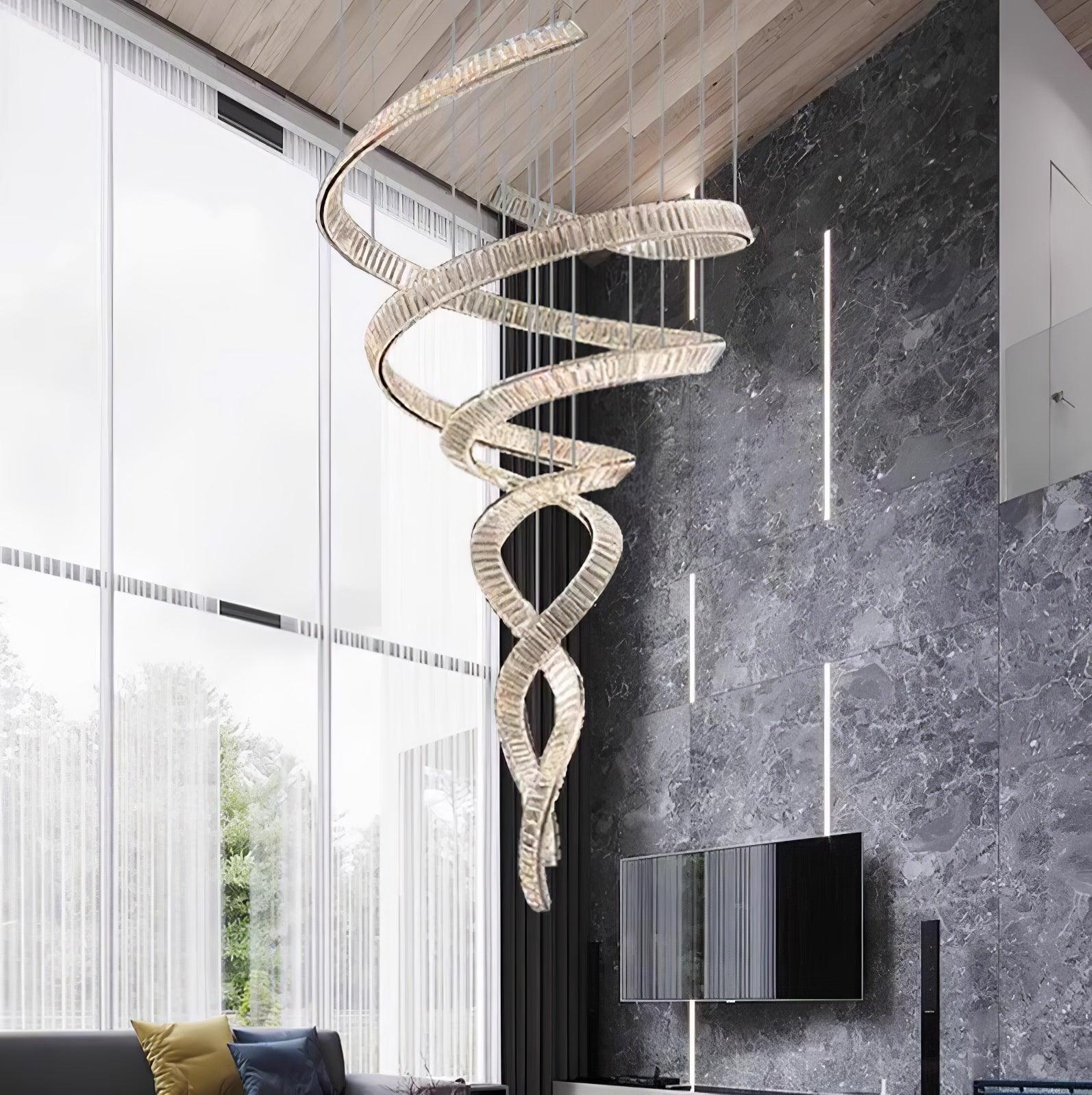Cotalan Fluid Gold Pendant Light - Image 9