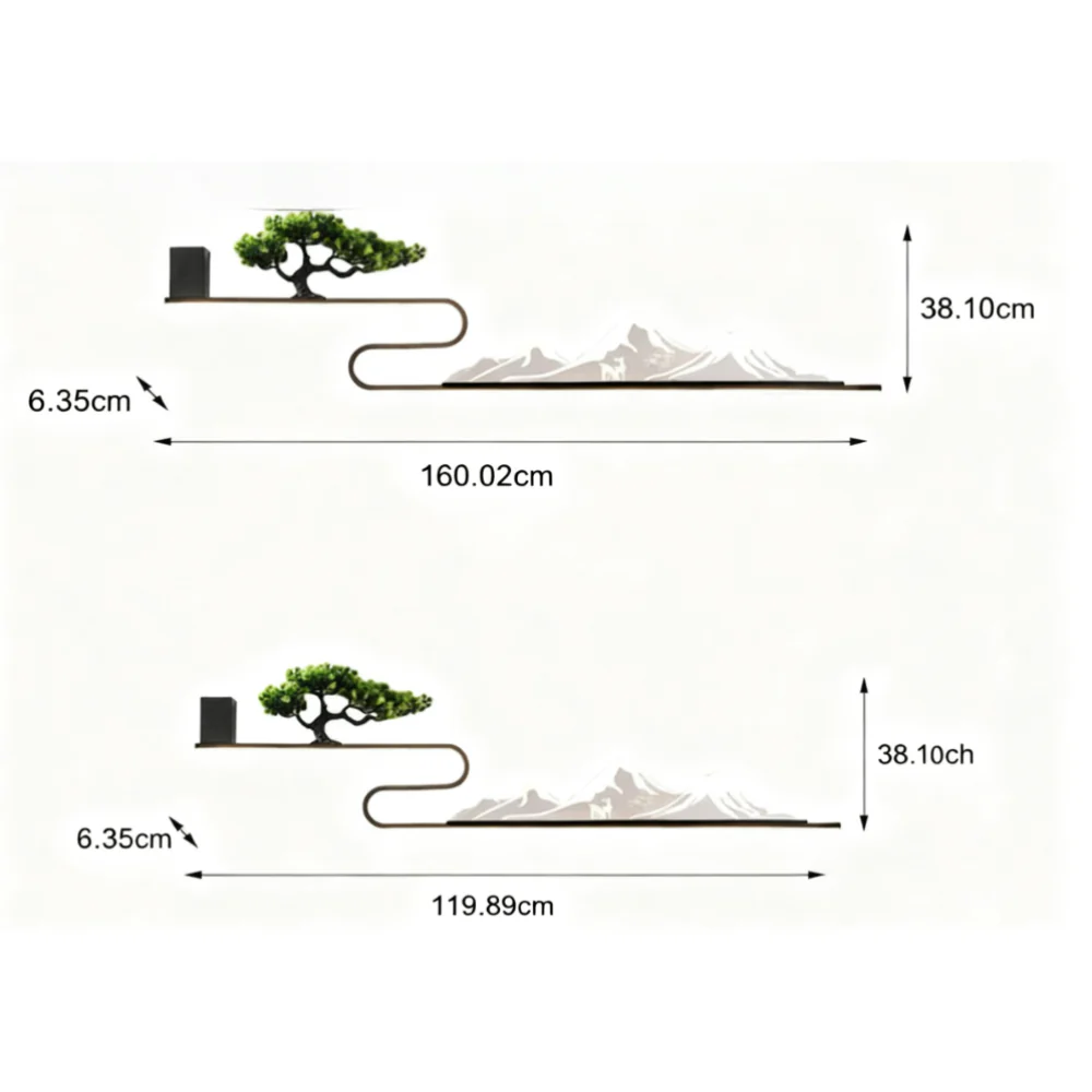 Counsllor Mountain Scenery LED Outdoor Wall Lights - Image 8