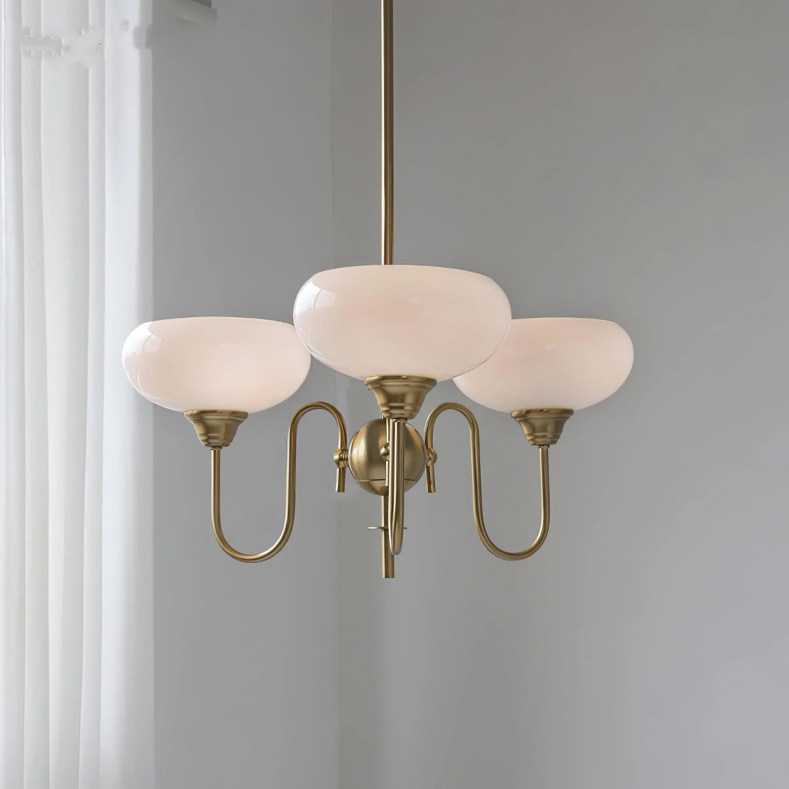 Creamy Persimmon Chandelier - Image 10