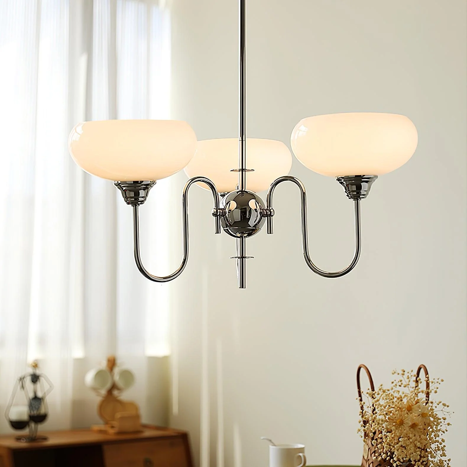 Creamy Persimmon Chandelier - Image 13