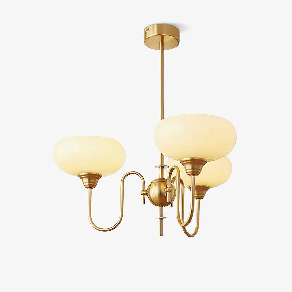 Creamy Persimmon Chandelier - Image 19