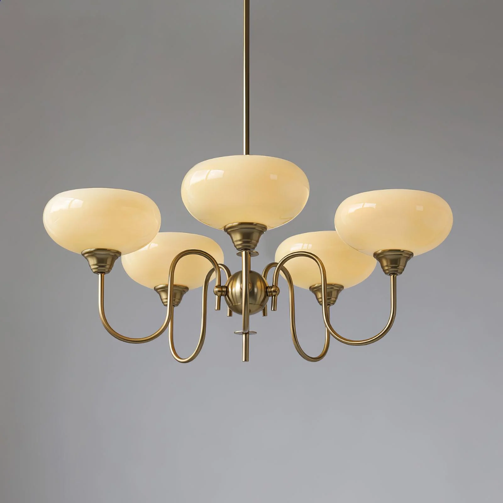 Creamy Persimmon Chandelier - Image 24