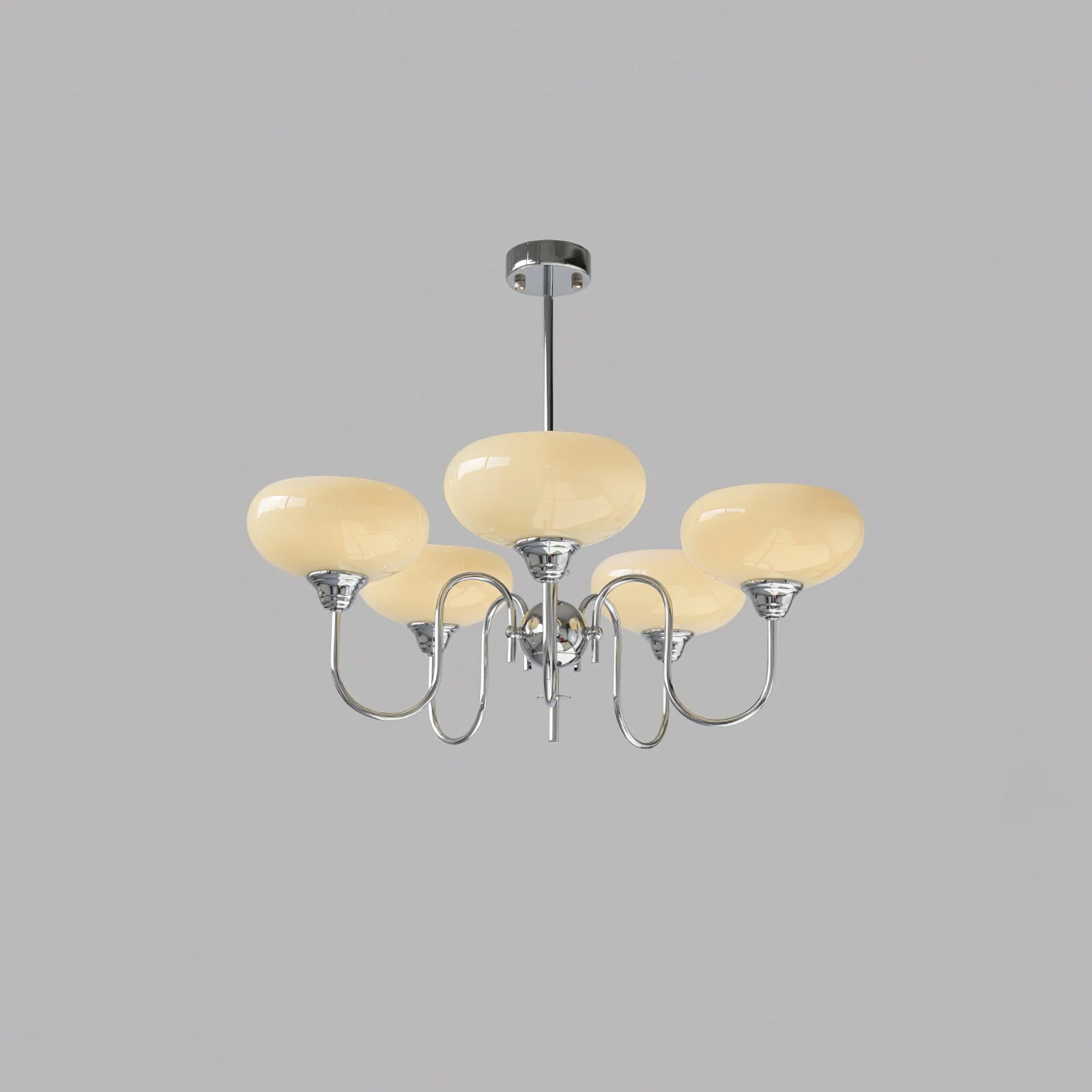 Creamy Persimmon Chandelier - Image 26