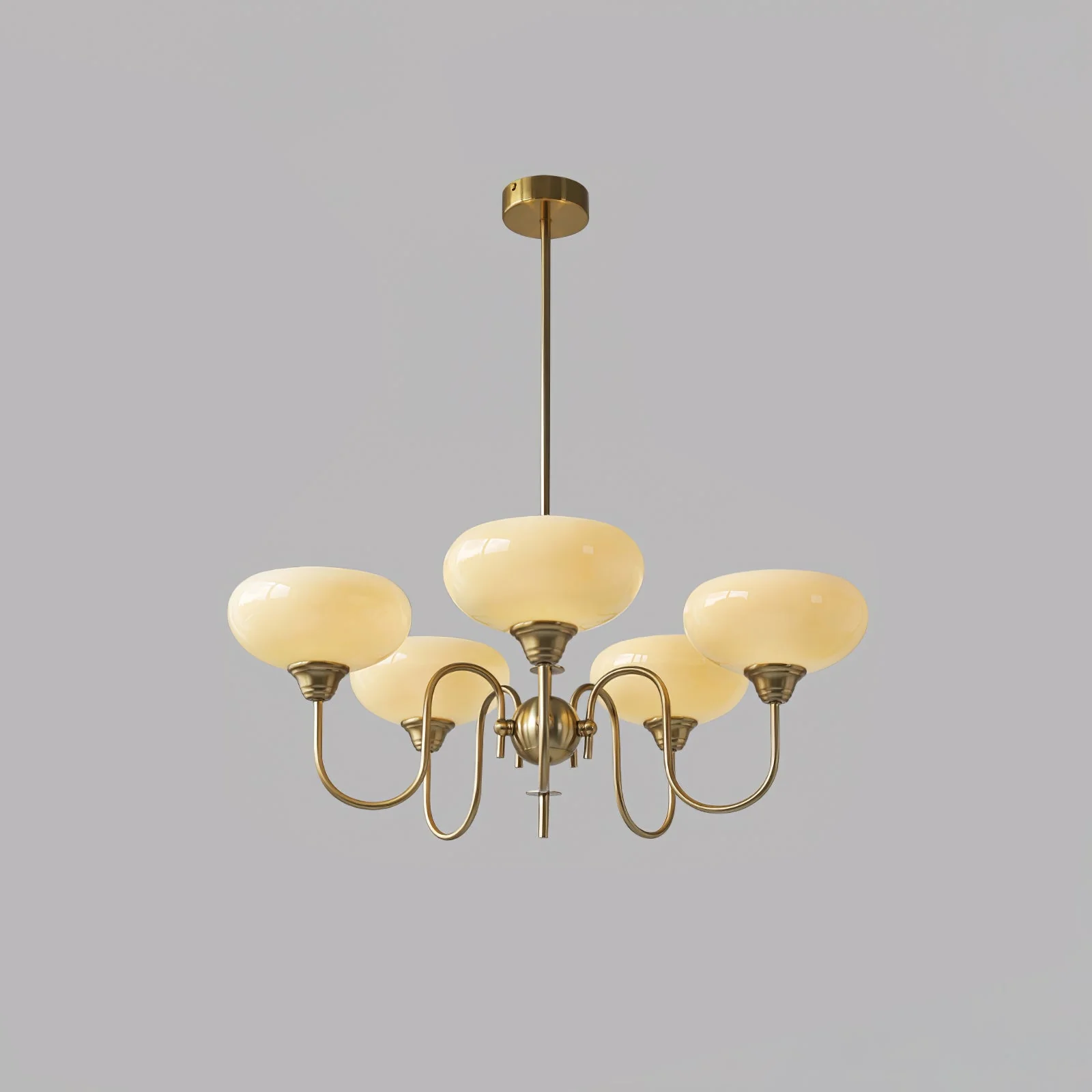 Creamy Persimmon Chandelier - Image 29