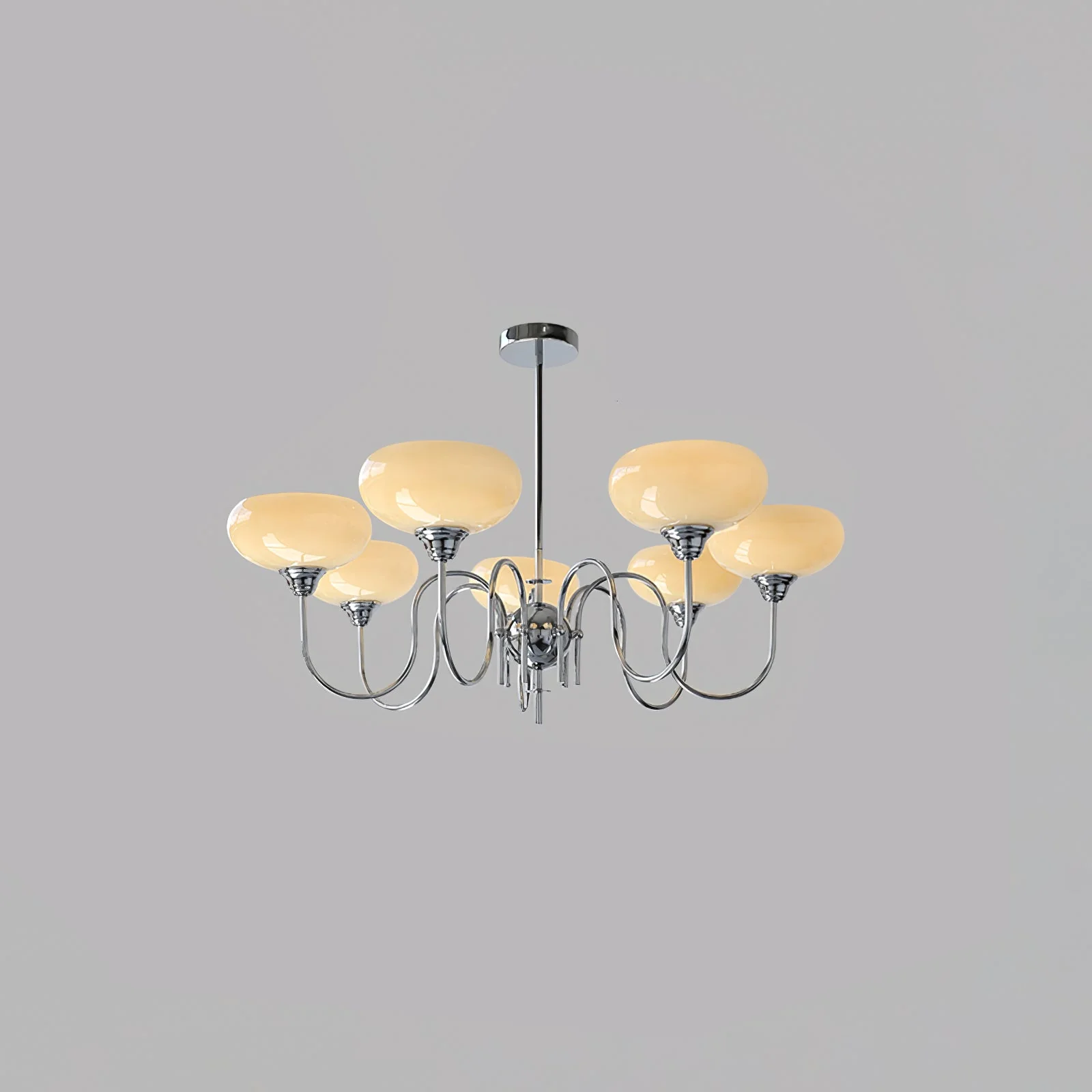 Creamy Persimmon Chandelier - Image 31