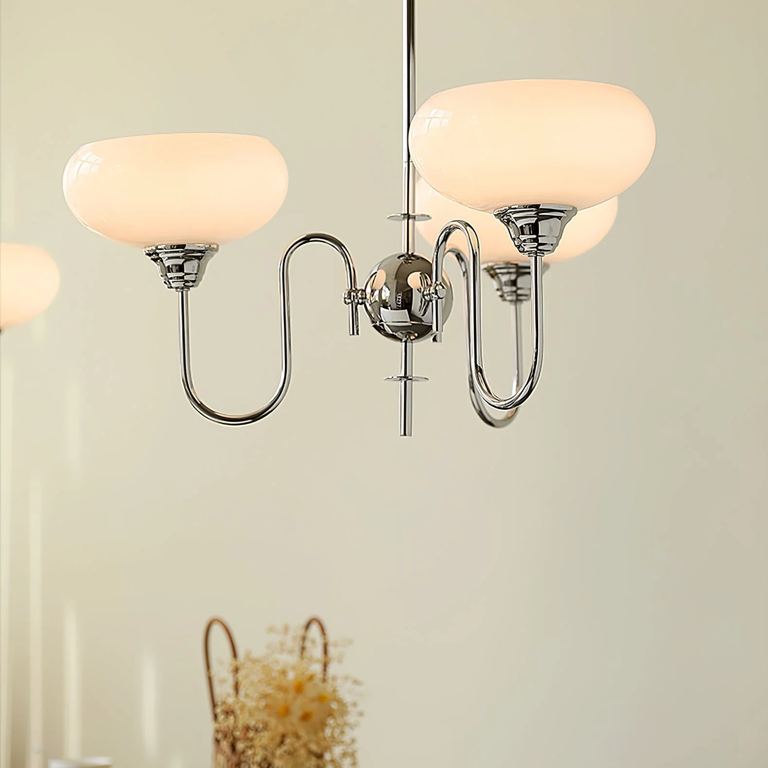 Creamy Persimmon Chandelier - Image 36