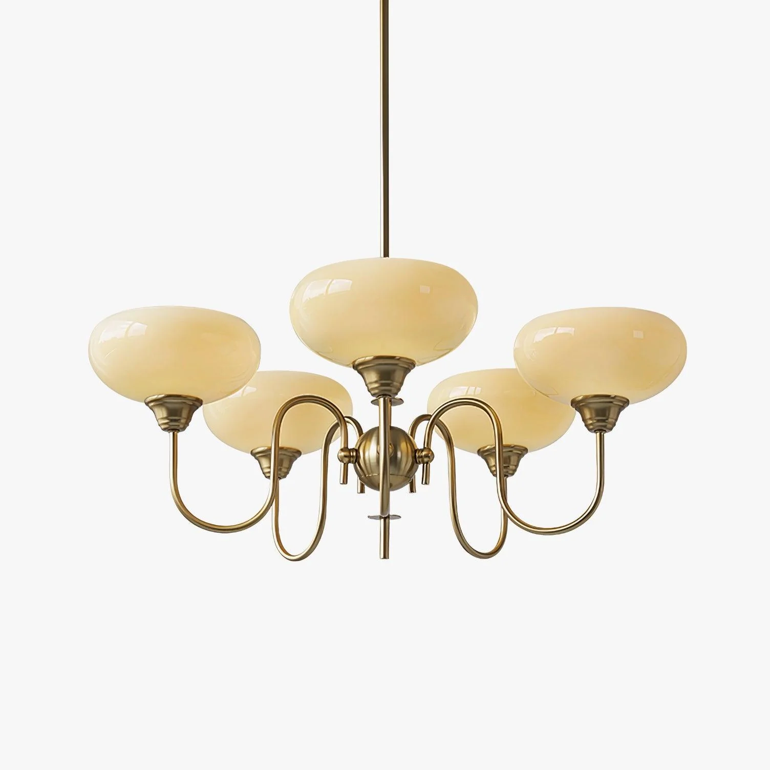 Creamy Persimmon Chandelier - Image 39