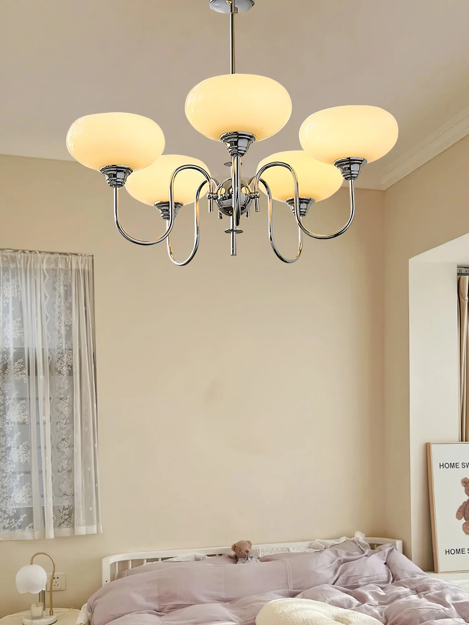 Creamy Persimmon Chandelier - Image 46
