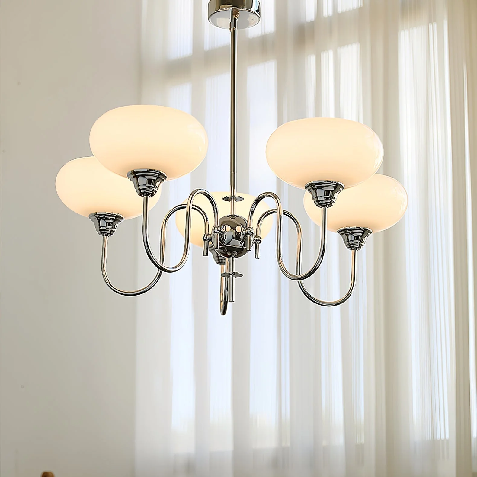 Creamy Persimmon Chandelier - Image 49