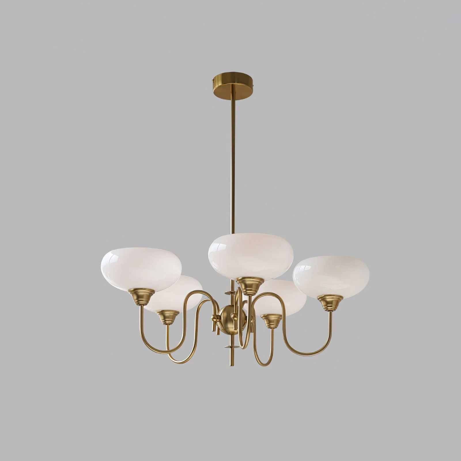 Creamy Persimmon Chandelier - Image 57
