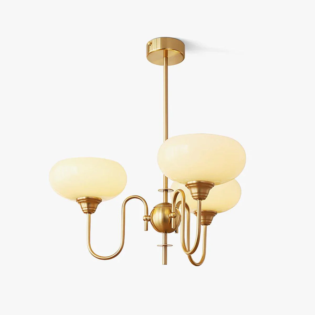 Creamy Persimmon Chandelier - Image 6