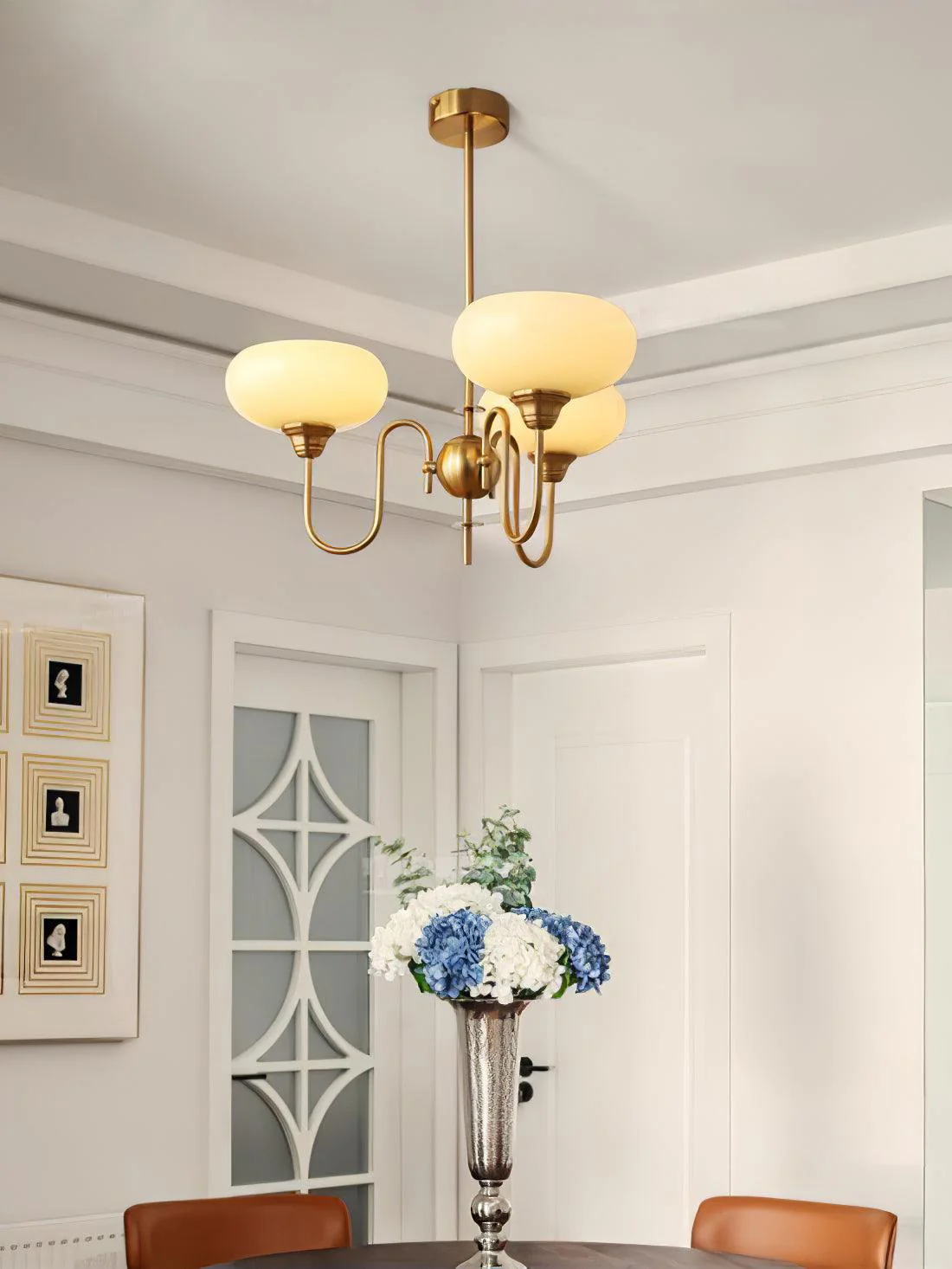 Creamy Persimmon Chandelier - Image 67