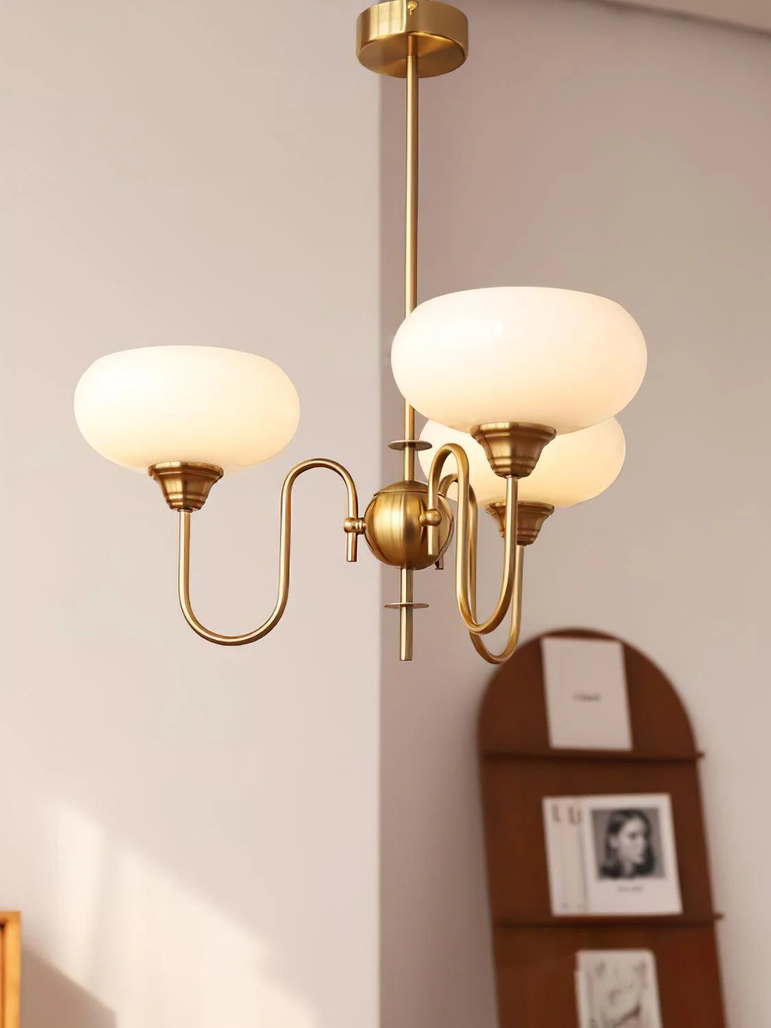 Creamy Persimmon Chandelier - Image 69