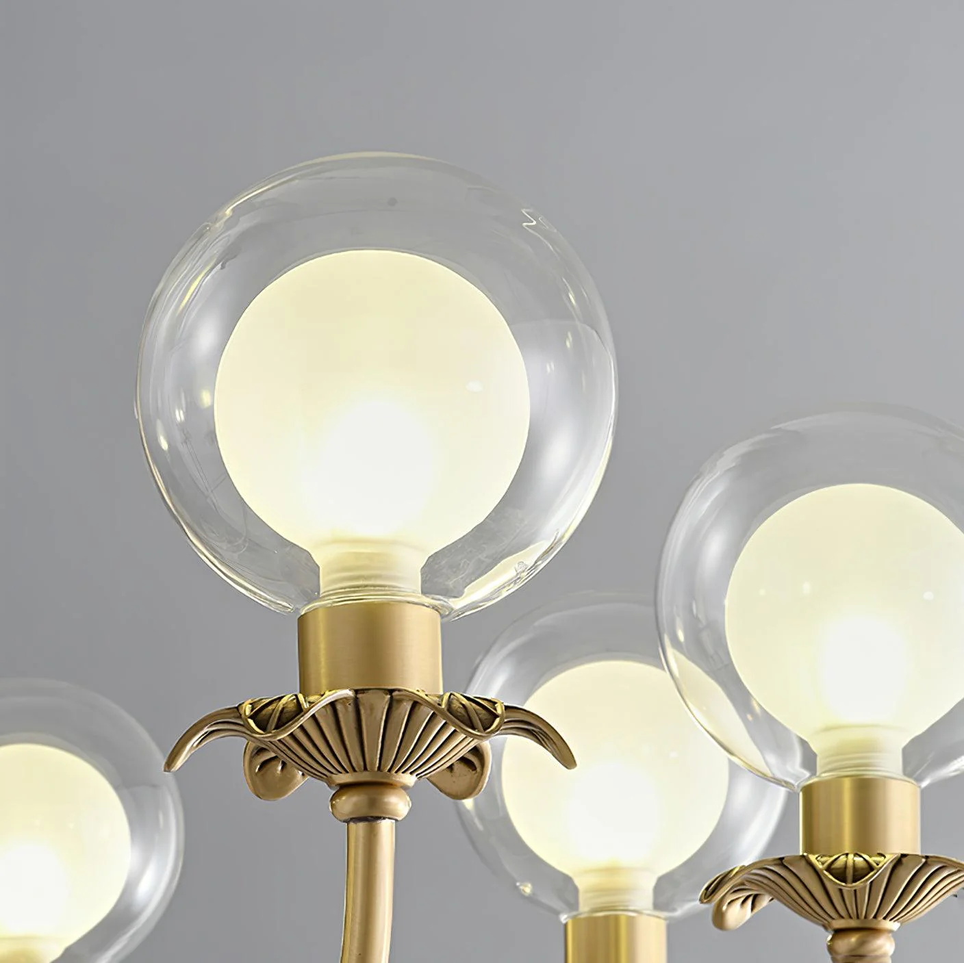 Crown Classic Glass Chandelier - Image 12