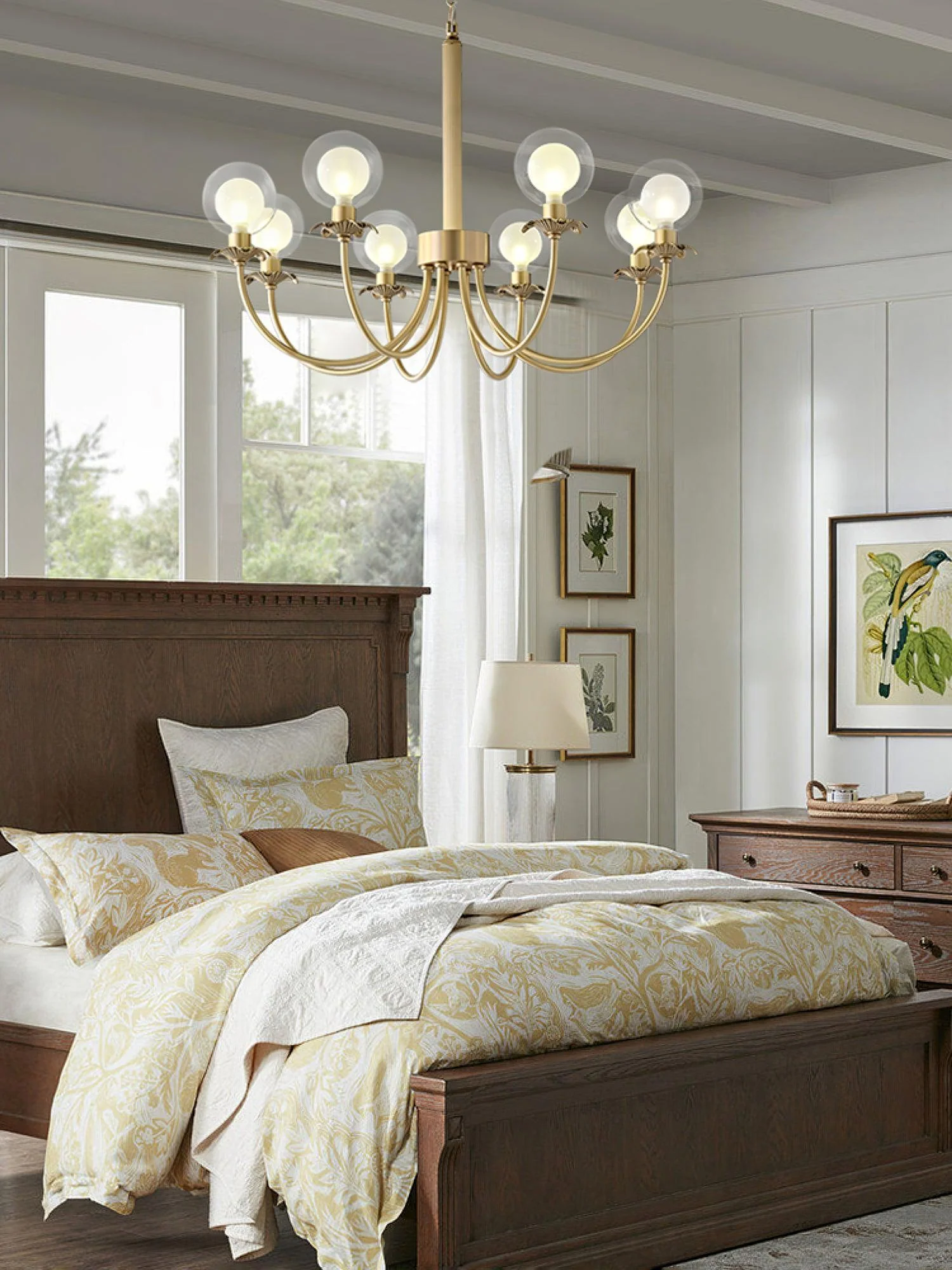 Crown Classic Glass Chandelier - Image 24