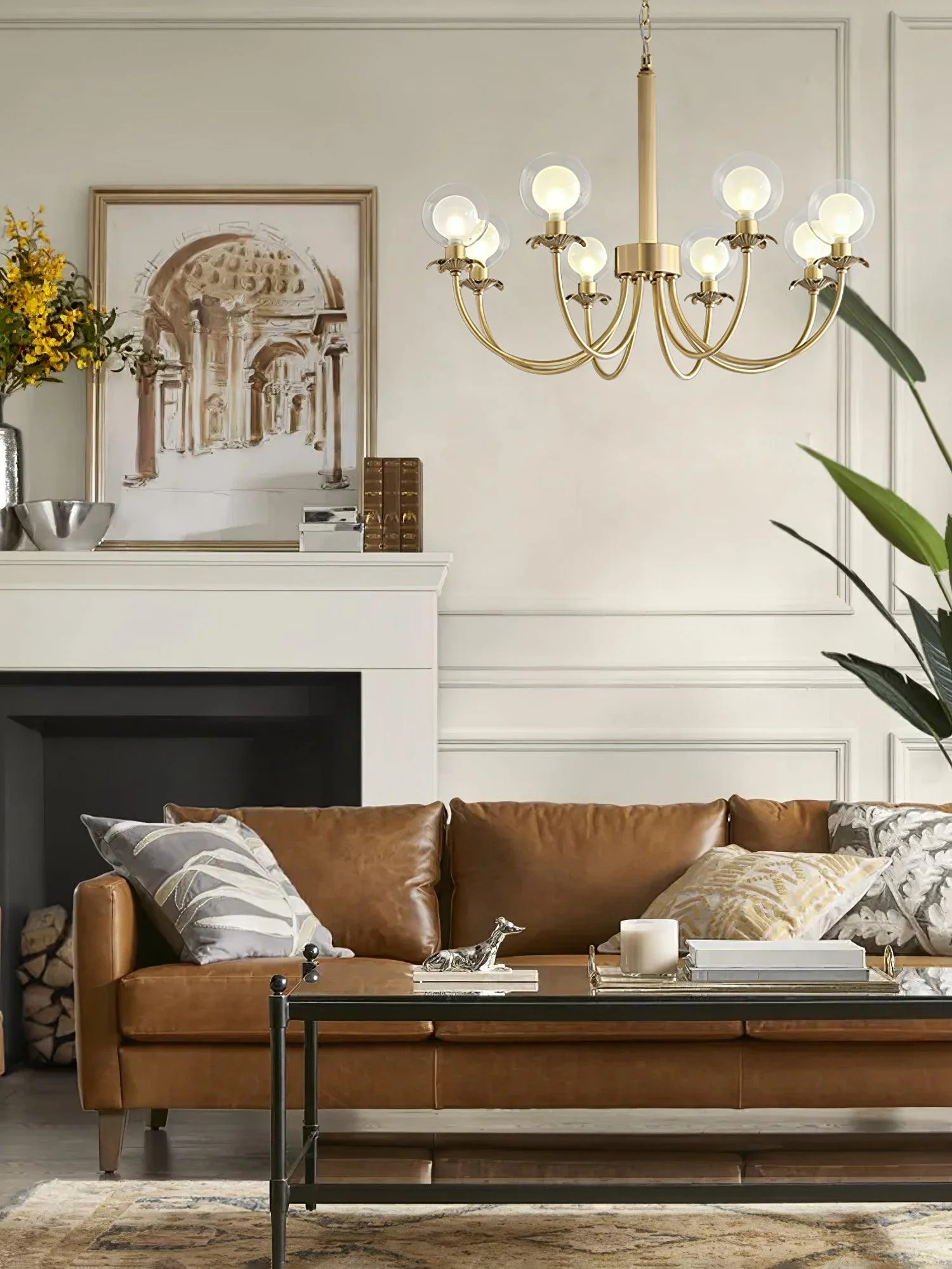 Crown Classic Glass Chandelier - Image 31