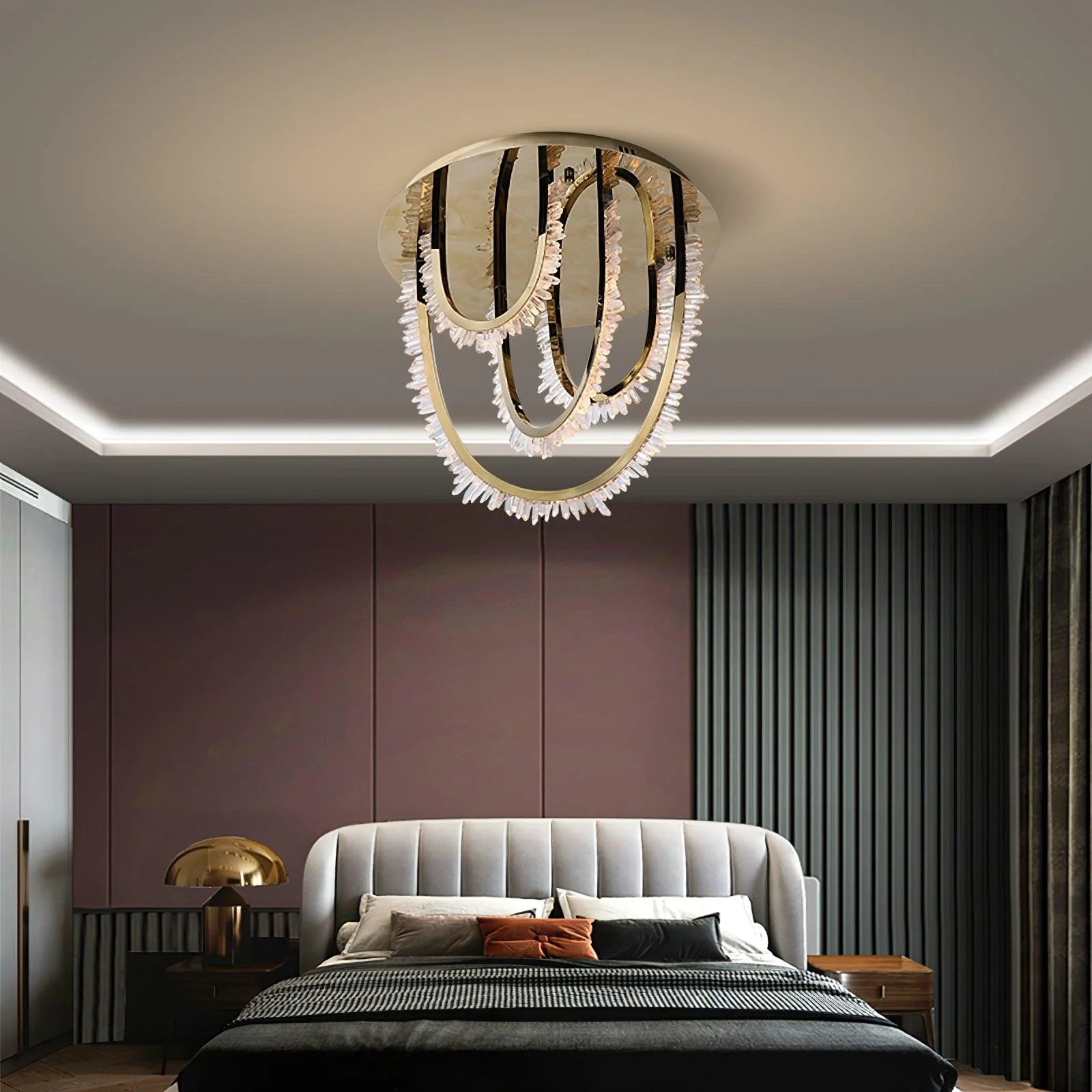 Crystal Individual Creativity Corde Crystal Ceiling Light - Image 17