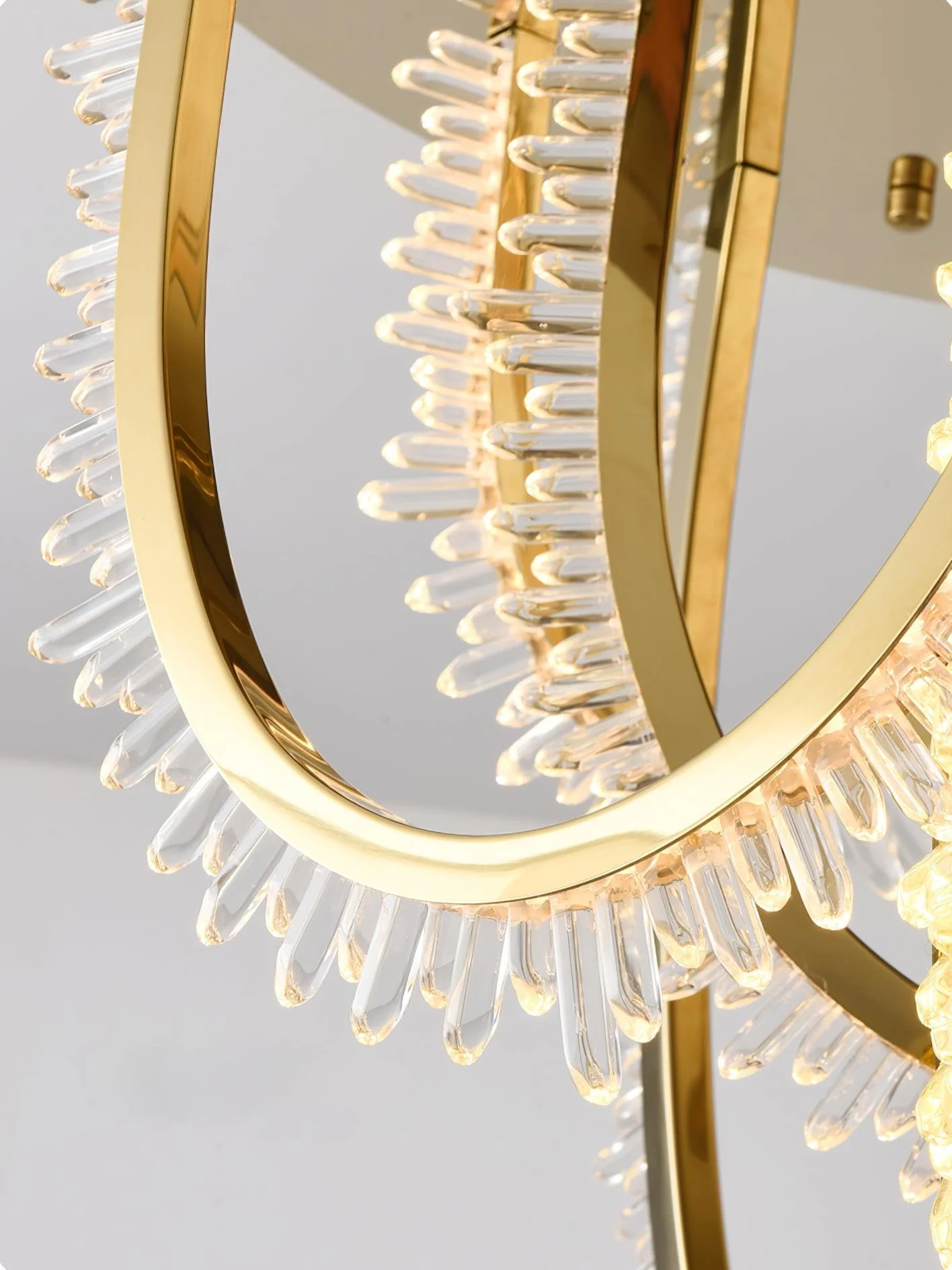 Crystal Individual Creativity Corde Crystal Ceiling Light - Image 9