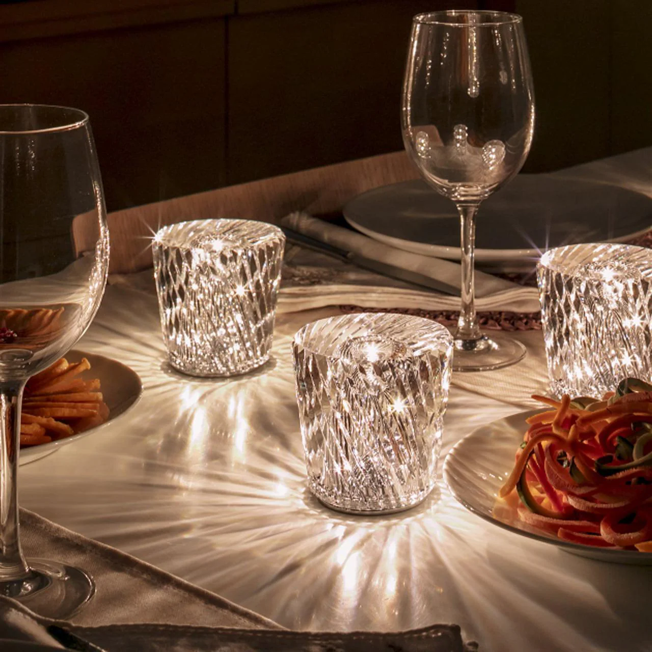 Crystal Modern Crystal Table Lamp - Image 4