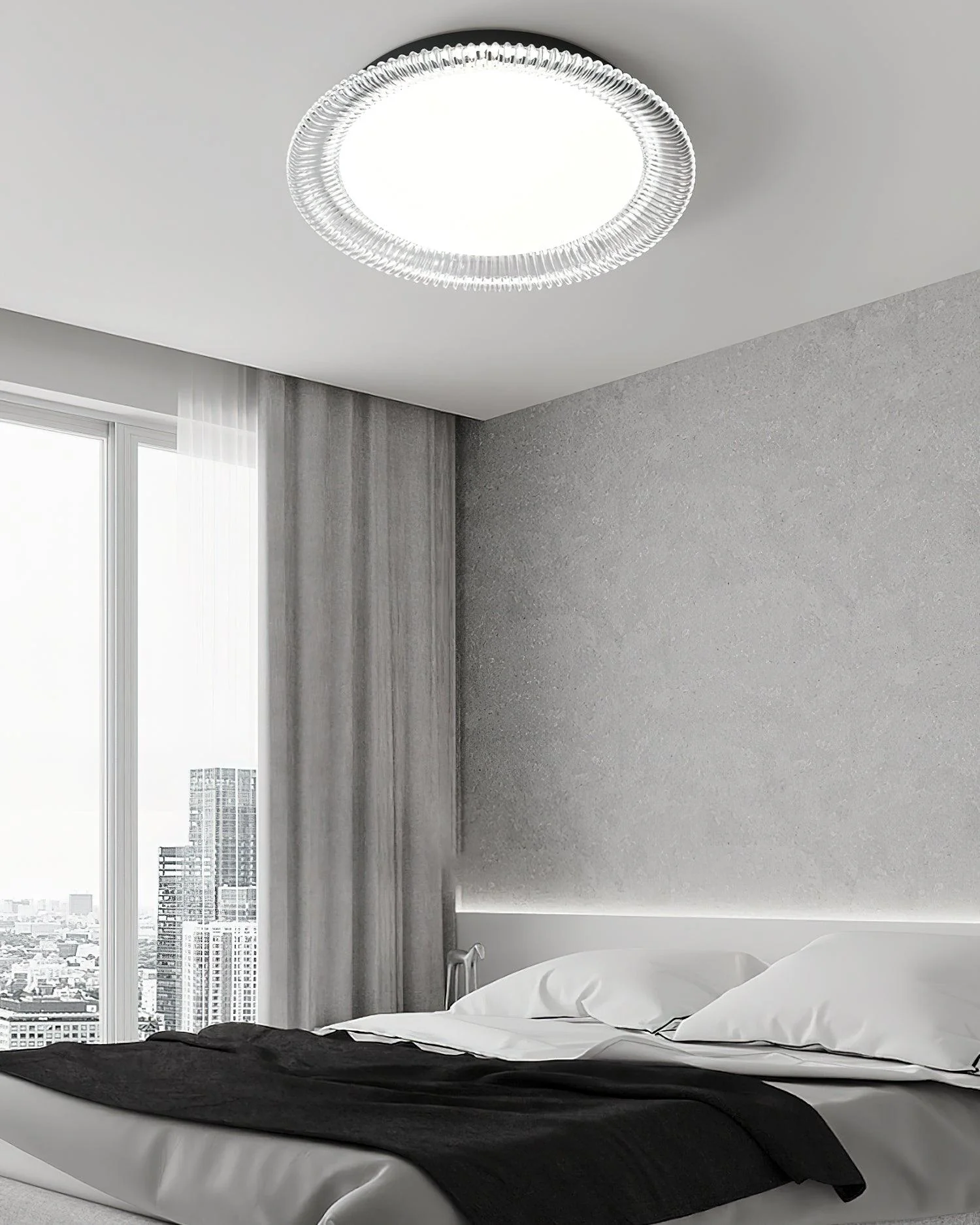Crystaline Minimalist Aluminum Ceiling Lamp - Image 18