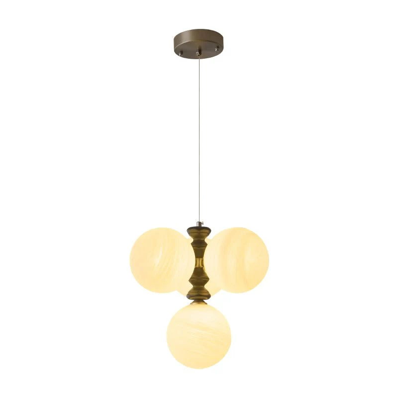 Cucarara Traditional Nordic Art Arc Wood Chandelier - Image 11