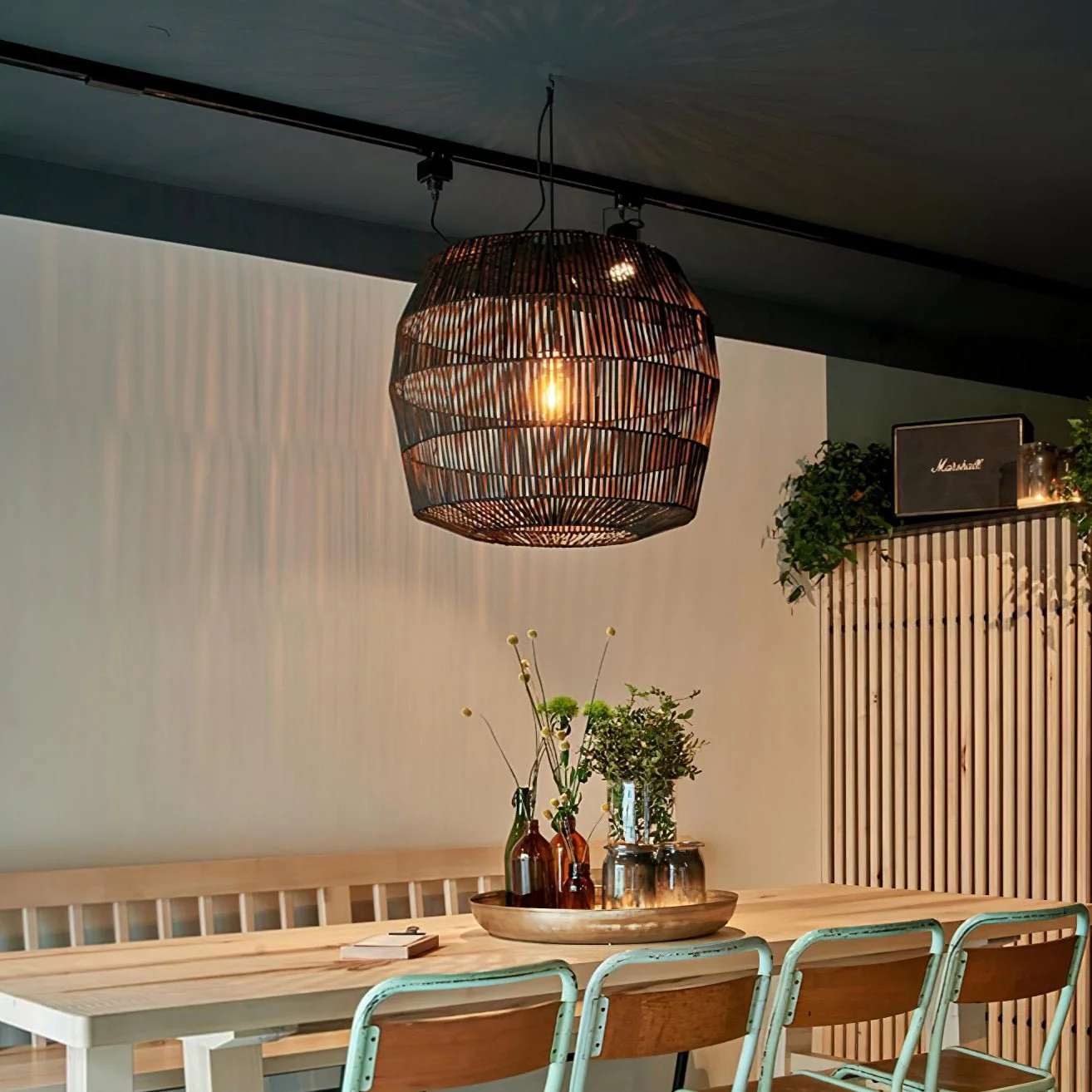 Cucarel Rattan Pendant Light - Image 11